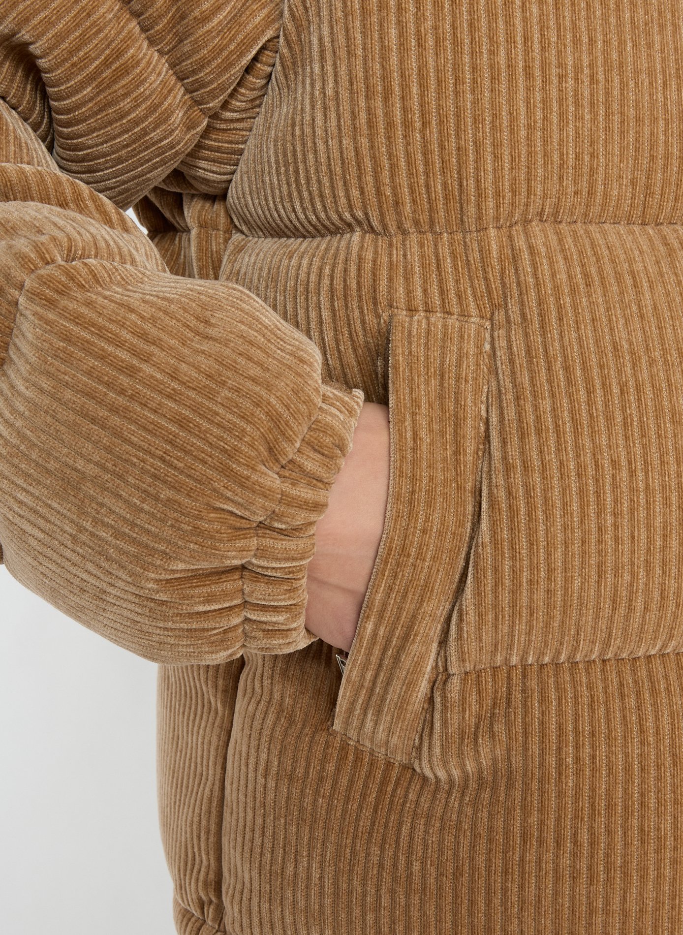 Short velvet jacket CALEB Brown