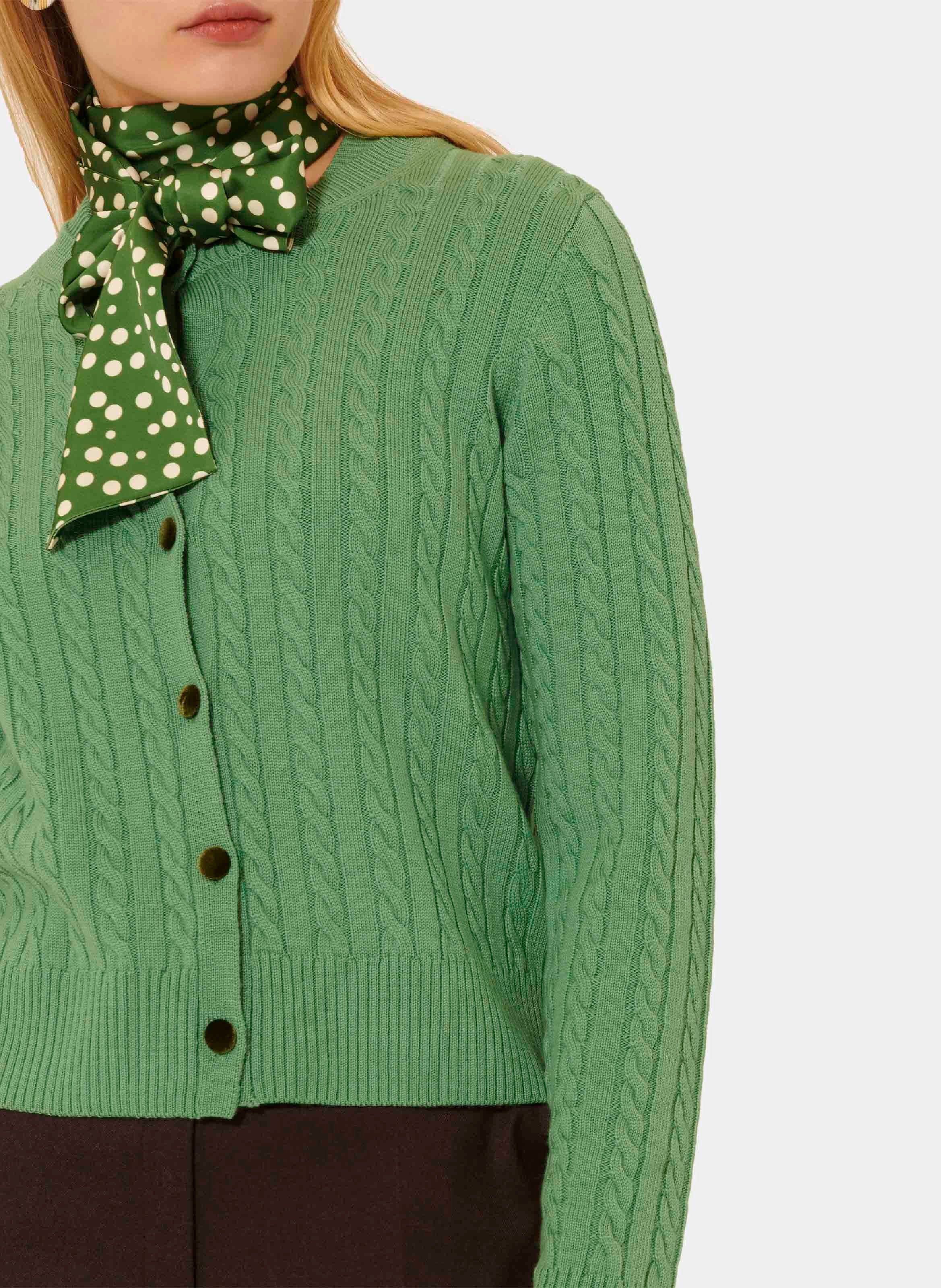 Cardigan gaspard TARA JARMON Vert