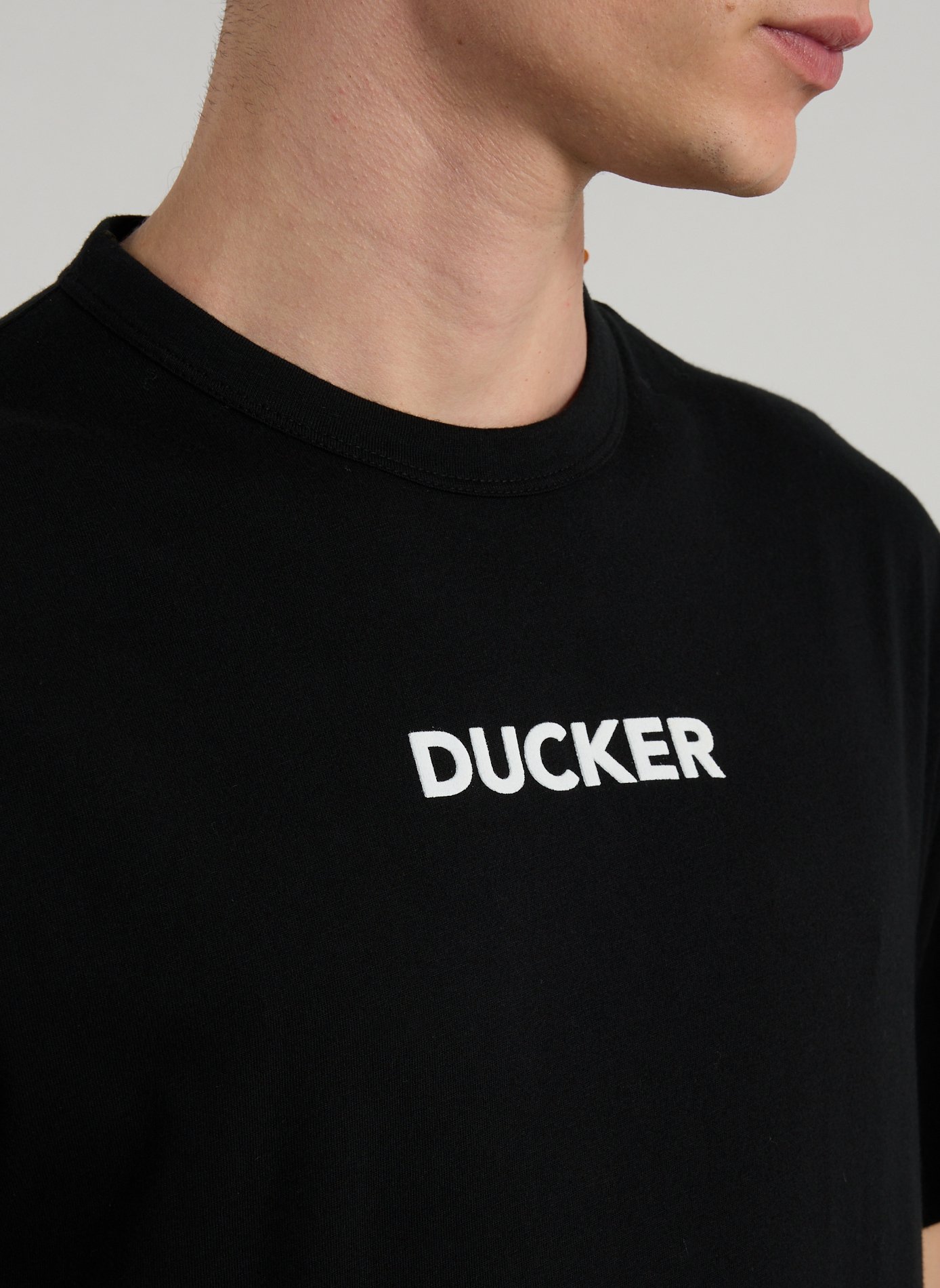 T-shirt en coton SAVE THE DUCK Noir