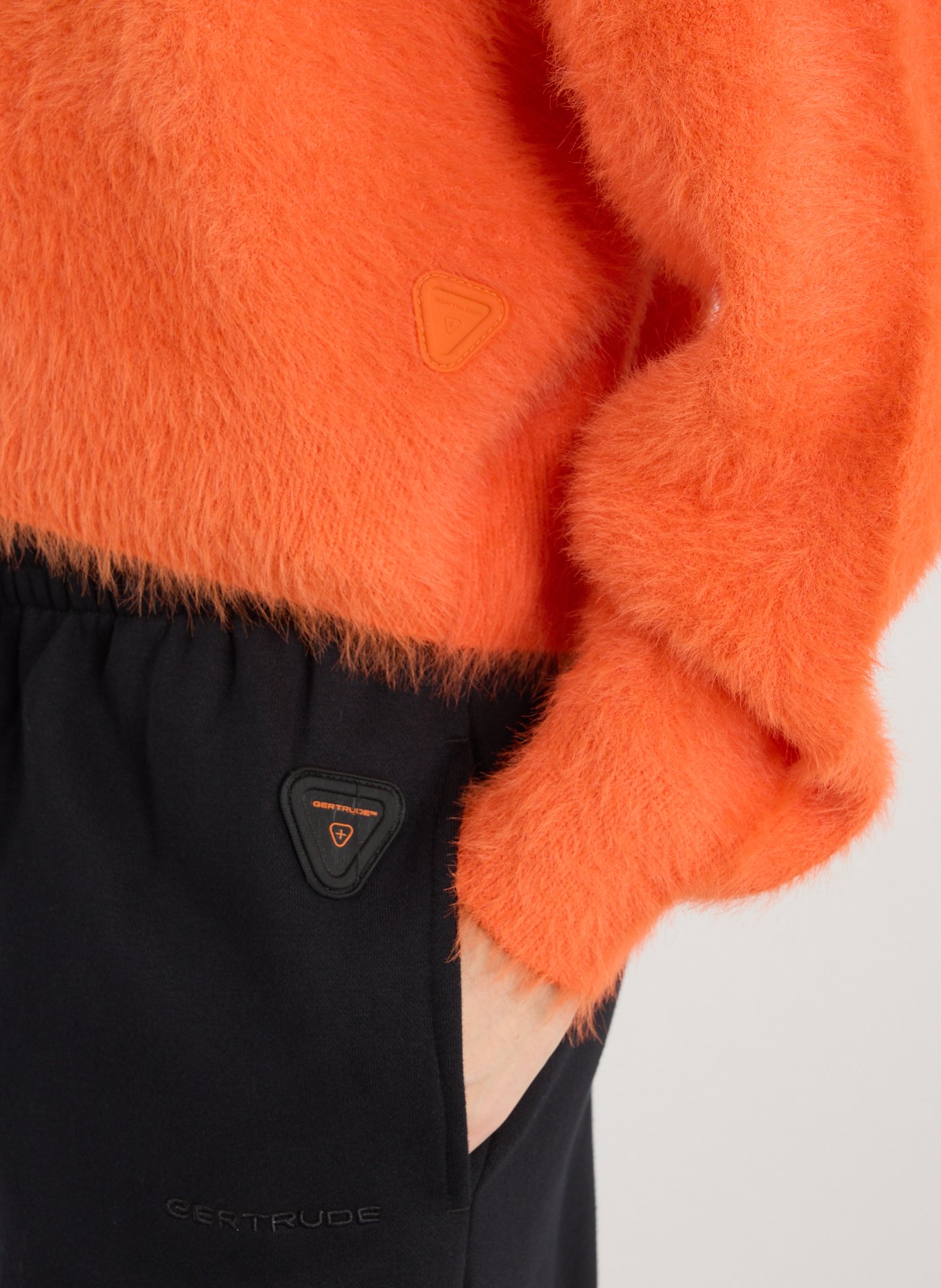 Crew-neck jumper GERTRUDE ET GASTON Orange