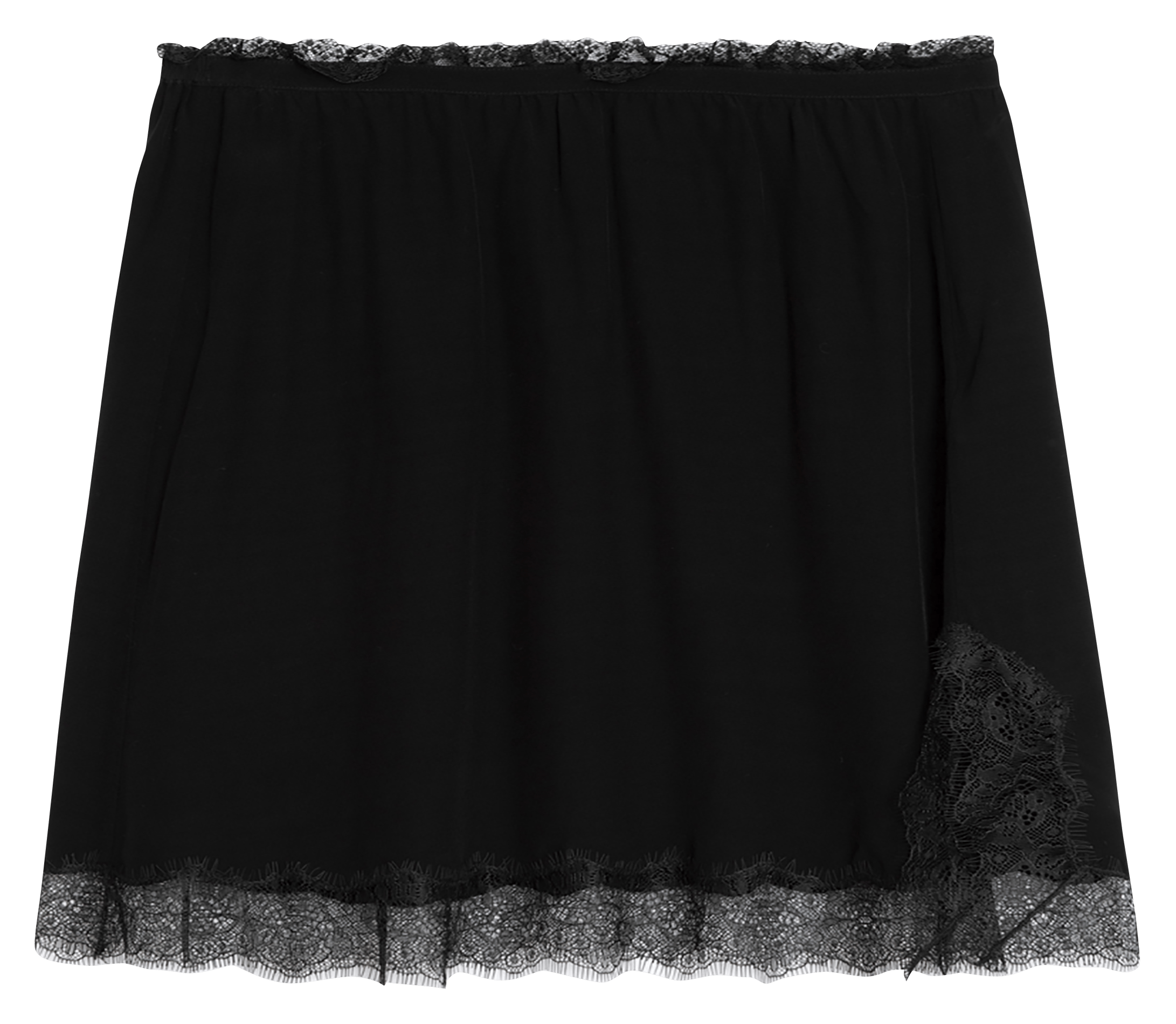 Jupe courte en dentelle jarvisa ZADIG&VOLTAIRE Noir