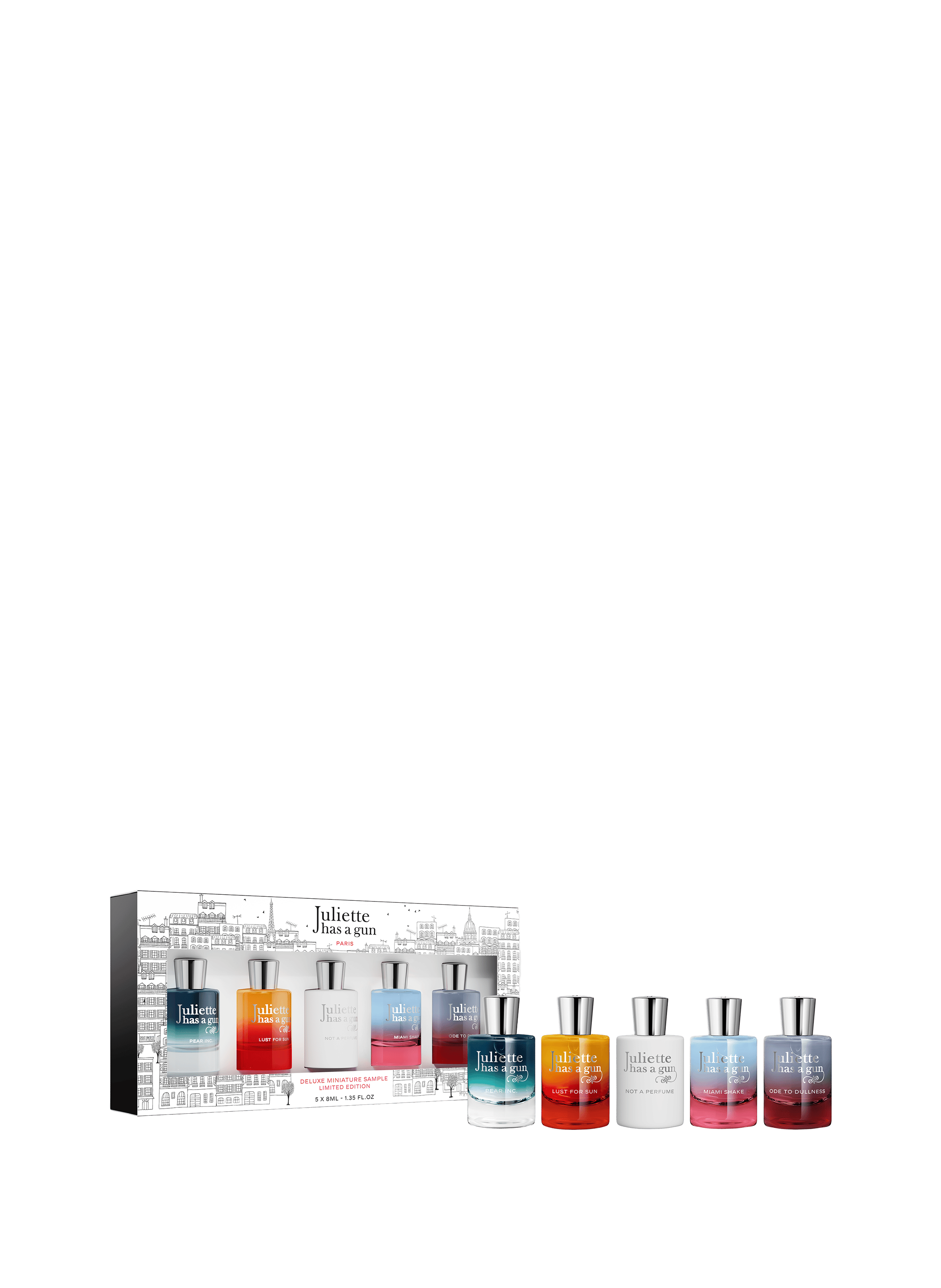 Quinte Miniatures 10 ml Peer Inc + Lust + Niet + Miami + Ode JULIETTE HAS A GUN No color