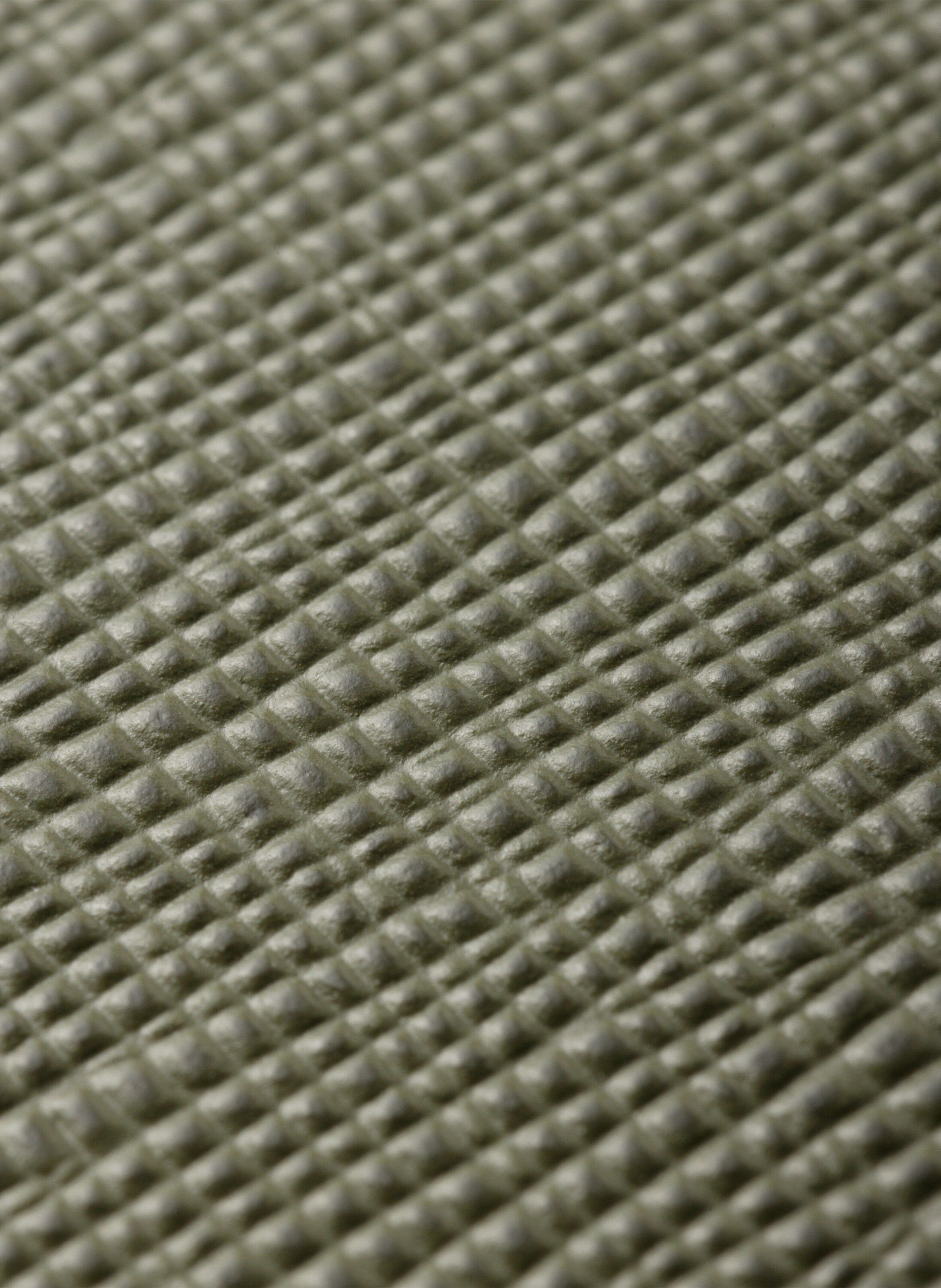 Coque pour iphone 16 pro en cuir saffiano PRADA Vert