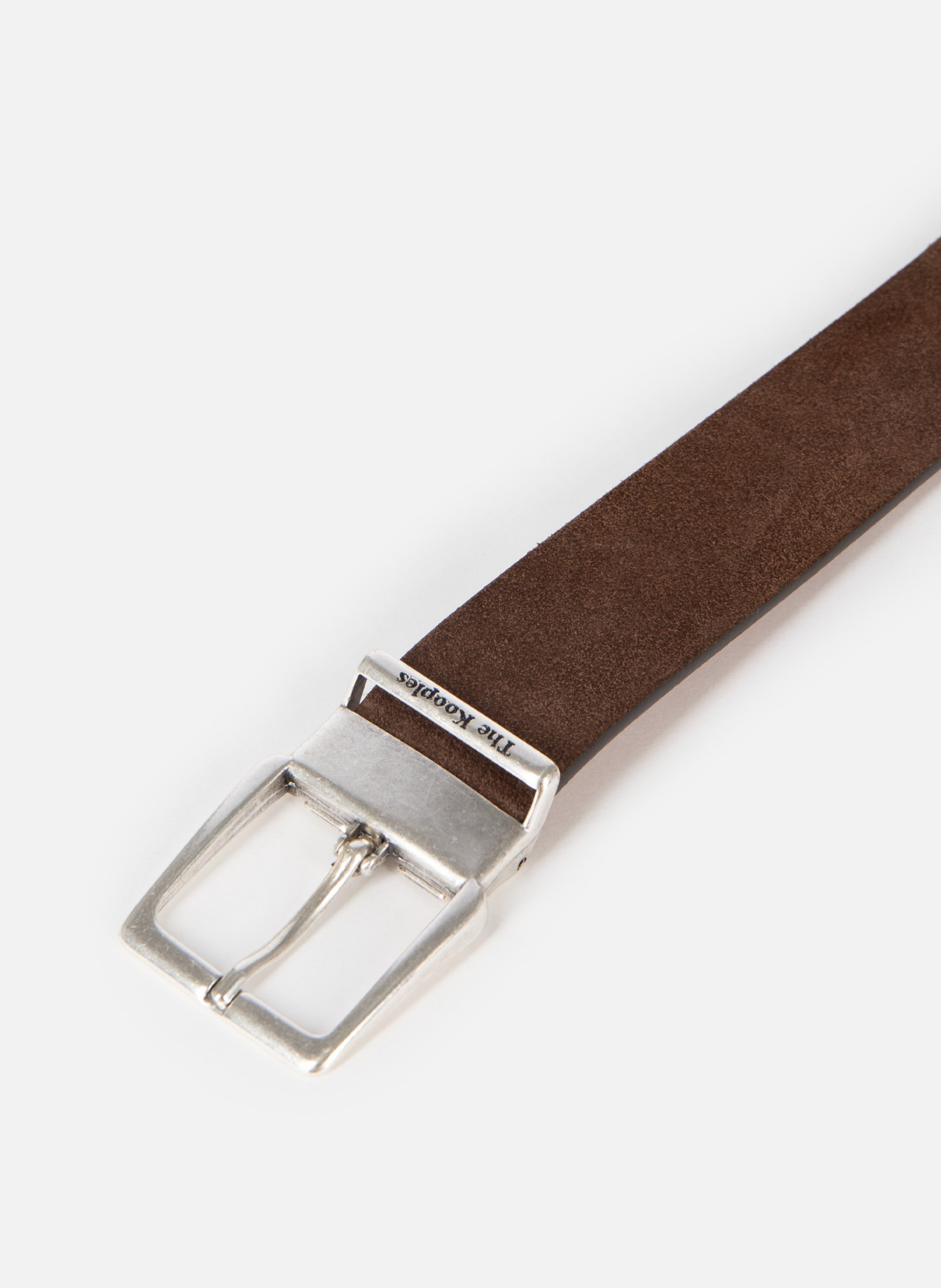 Ceinture en suède THE KOOPLES Marron