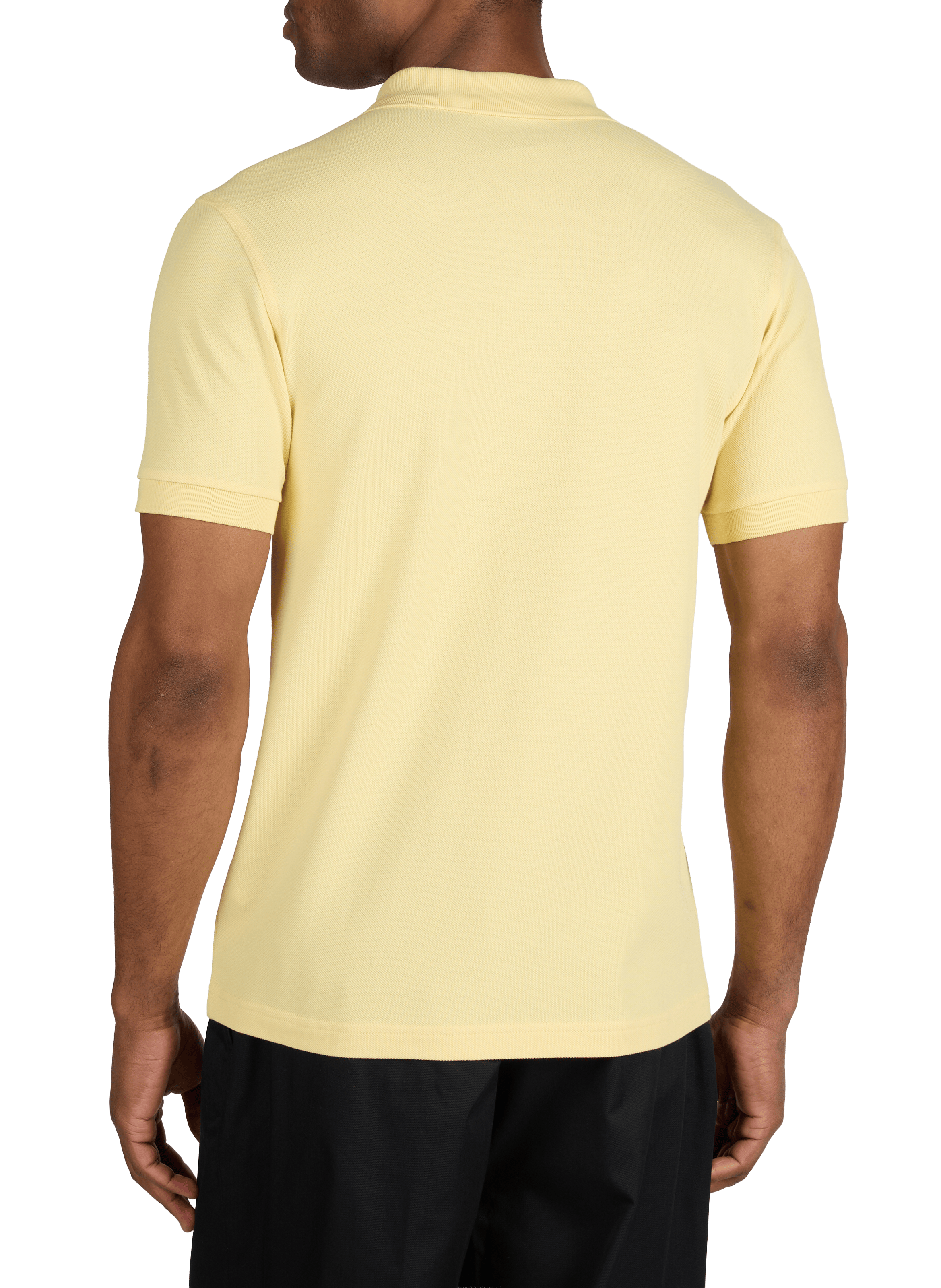 Cotton pique polo shirt FRED PERRY Yellow