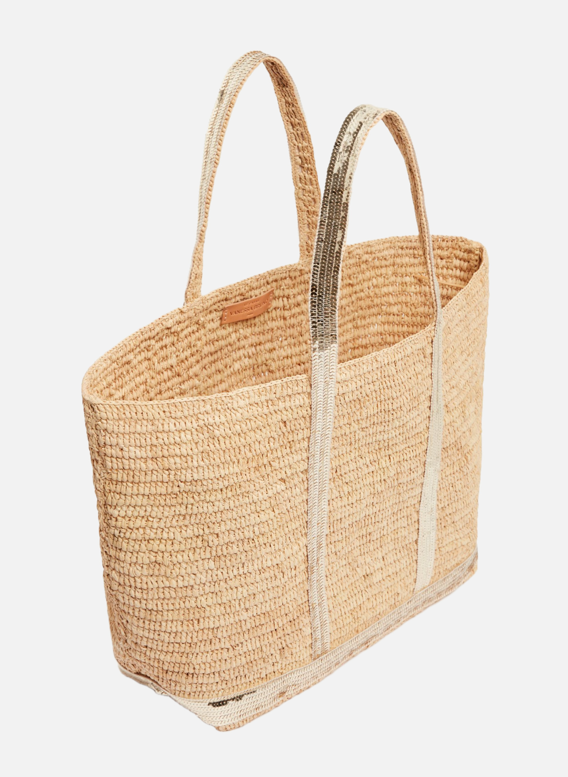 Cabas L En Raphia VANESSA BRUNO Doré