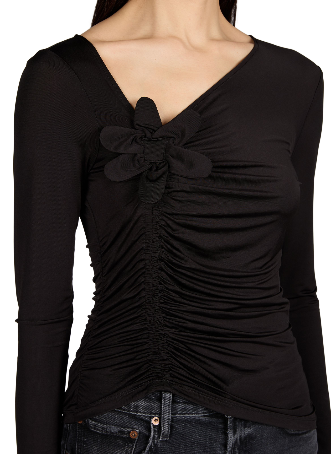 Top drapé Josi BAUM UND PFERDGARTEN Noir