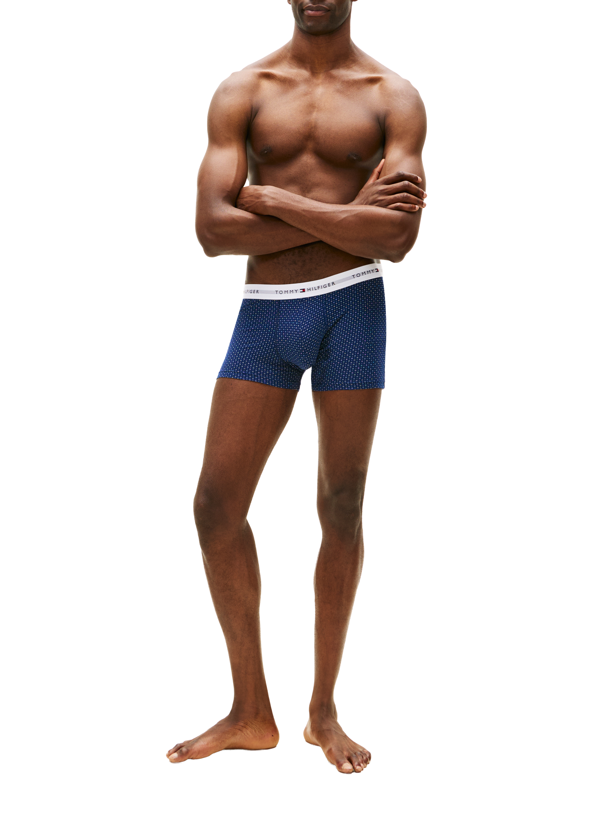 Set of 3 mixed cotton boxer shorts TOMMY HILFIGER Multicolour