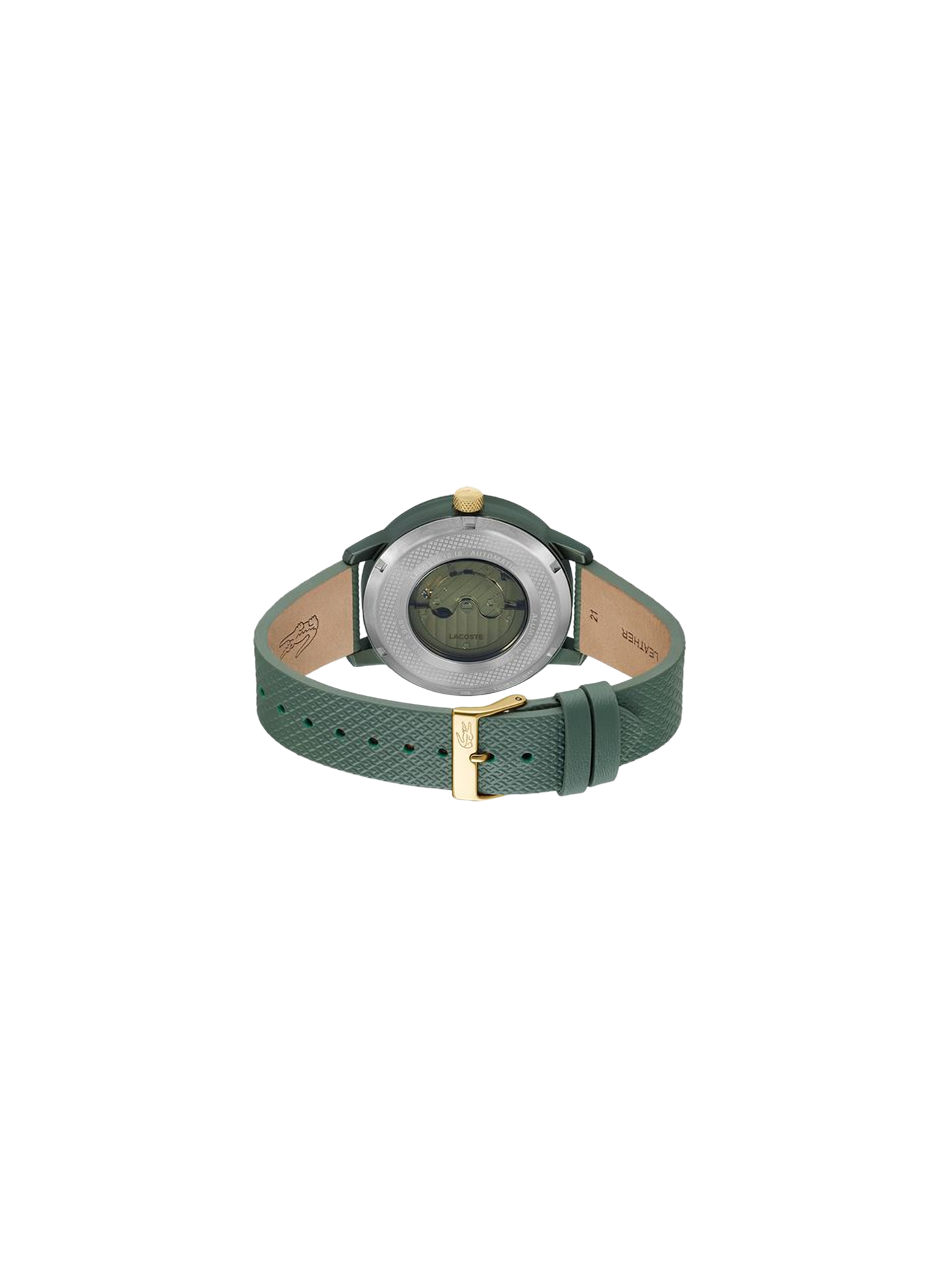Montre automatique Lacoste.12.12 en cuir LACOSTE MONTRES Vert