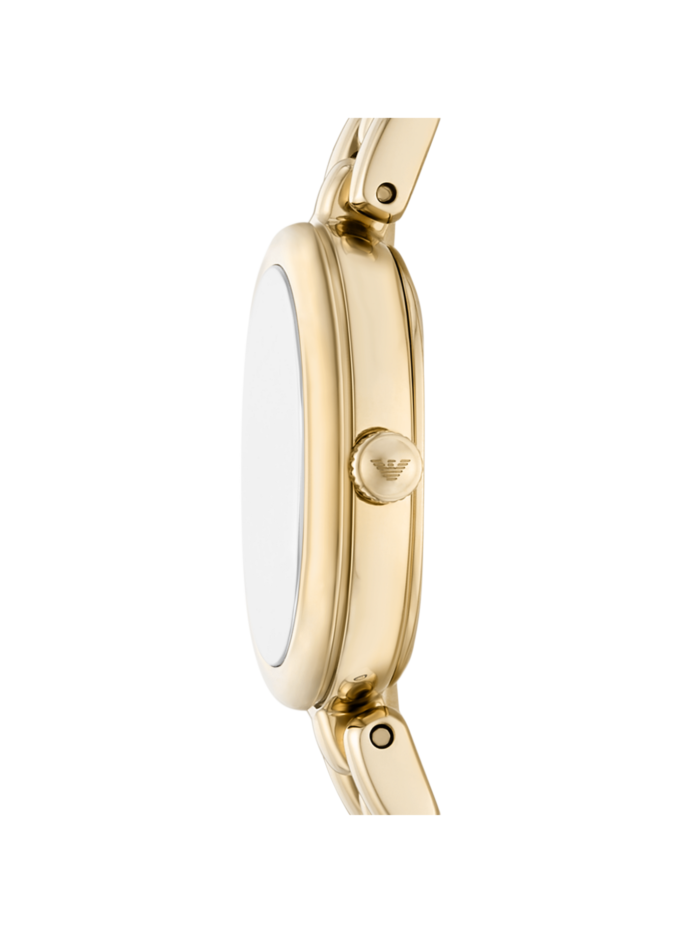 Montre quartz Sinfonia en acier inoxydable ARMANI MONTRES Blanc