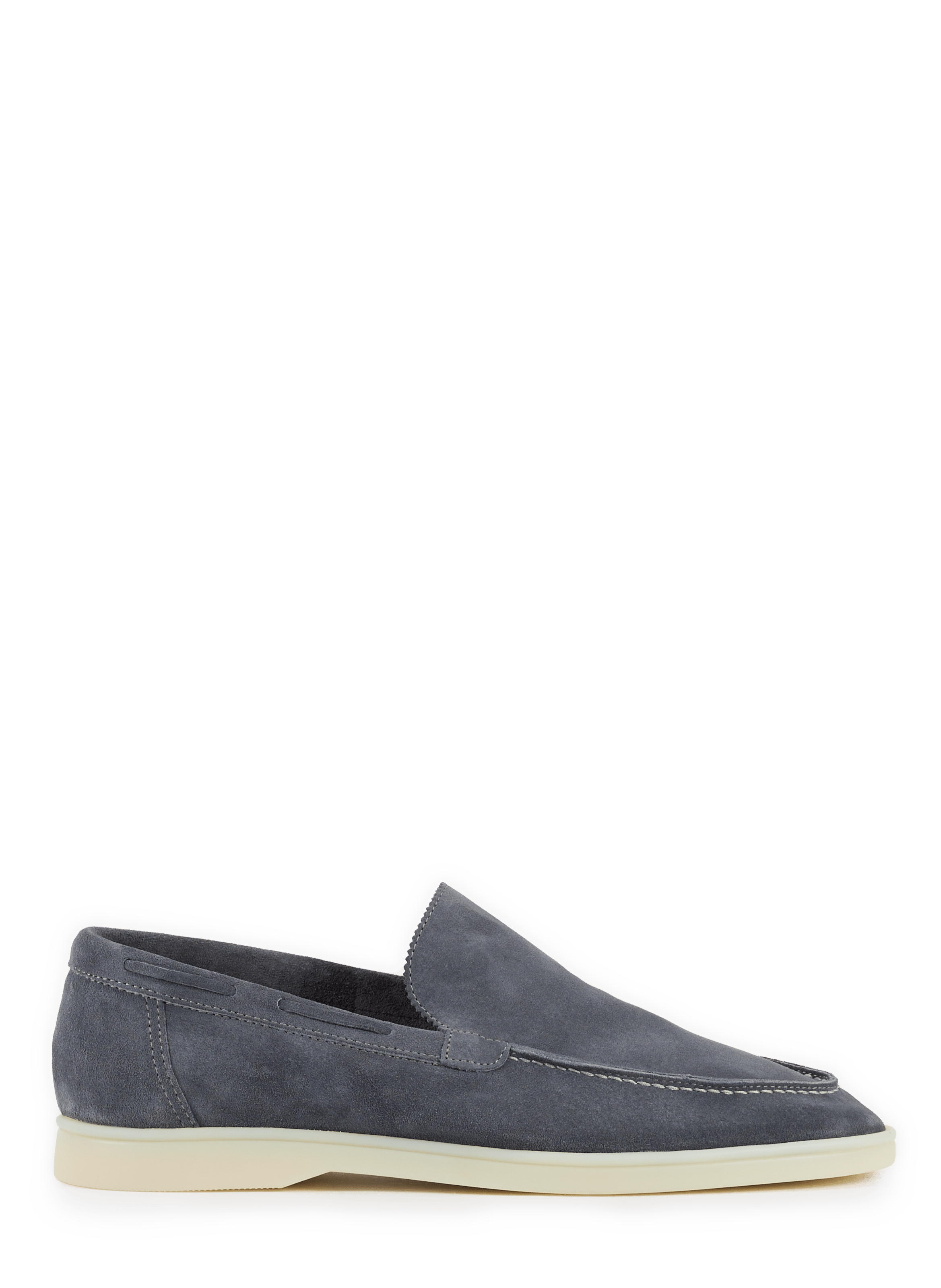 Mocassins en cuir suédé  Light blue