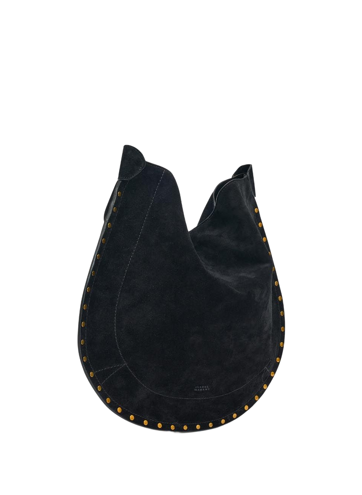 Oskan Hobo shoulder bag in soft calf leather ISABEL MARANT Black