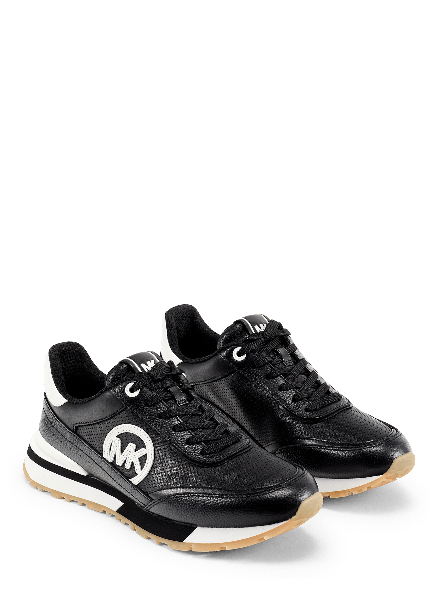 Baskets basses Nova en cuir  MICHAEL KORS Noir