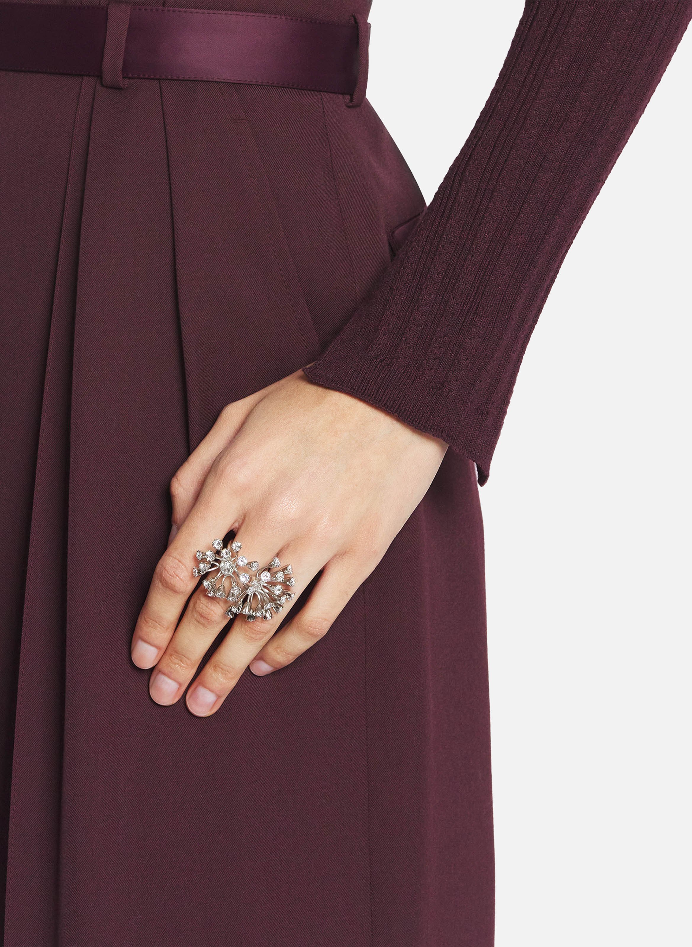 Bague traviata by lanvin LANVIN Argent