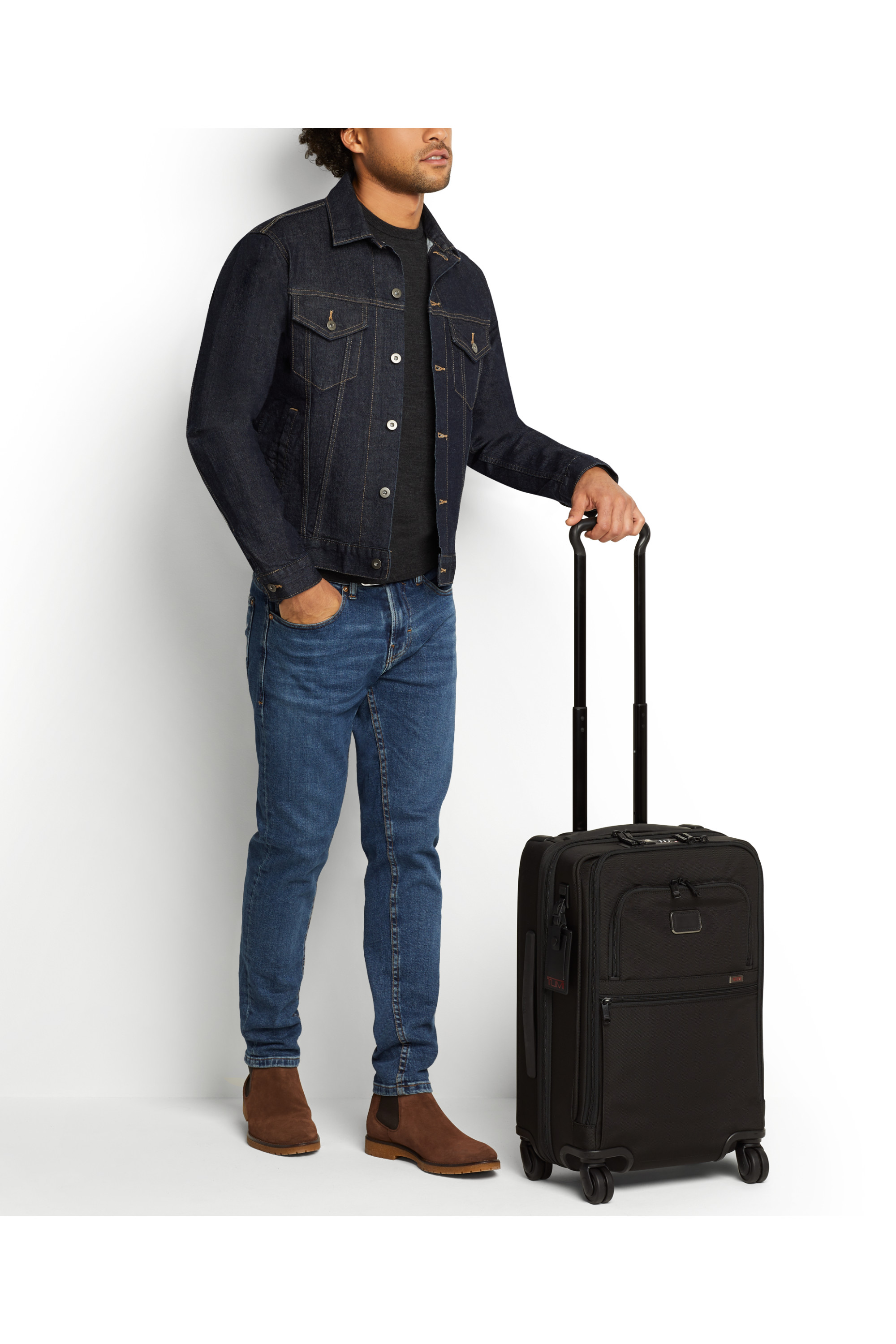 Tumi alpha valise 4 roues taille s TUMI Noir
