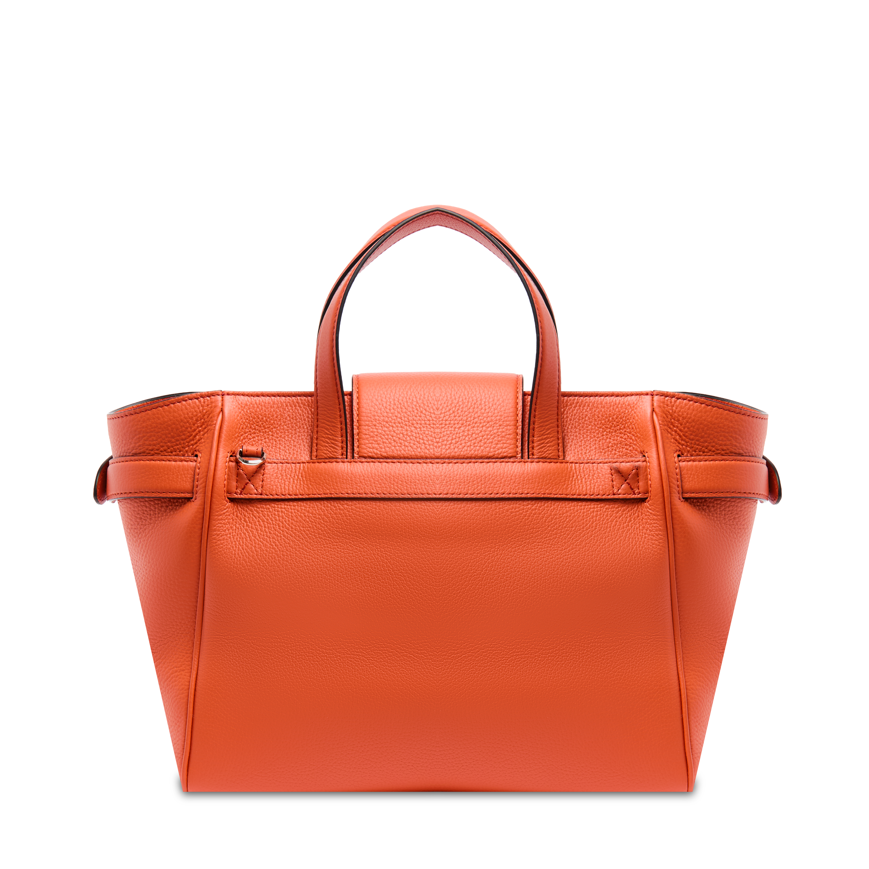 Sac carryall thea de lancel en cuir de vachette graine LANCEL Orange