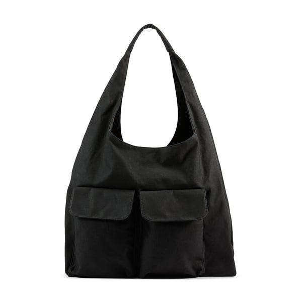 Sac cabas à poches extérieures en coton Sac cabas à poches extérieures en coton