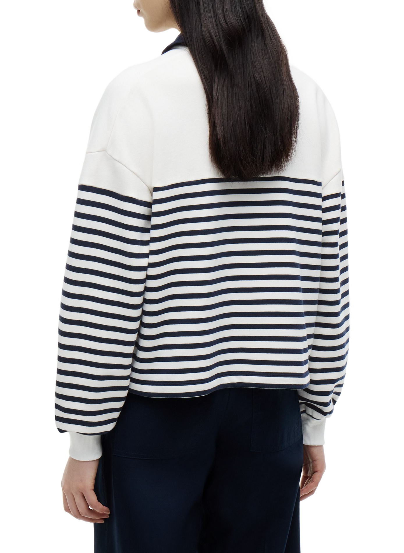 Cotton polo neck sweatshirt TOMMY HILFIGER Multicolour
