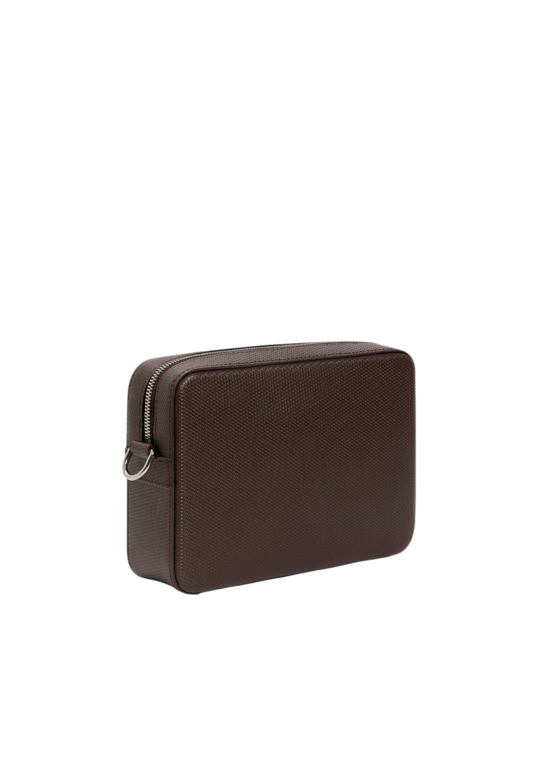 Petite sacoche emile en cuir signature t LE TANNEUR Marron