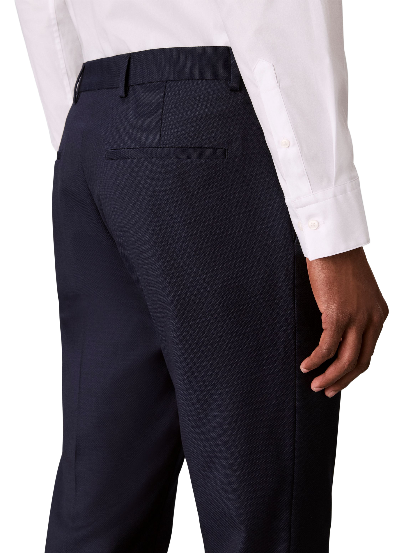 Schmale Wollhose CALVIN KLEIN Blau