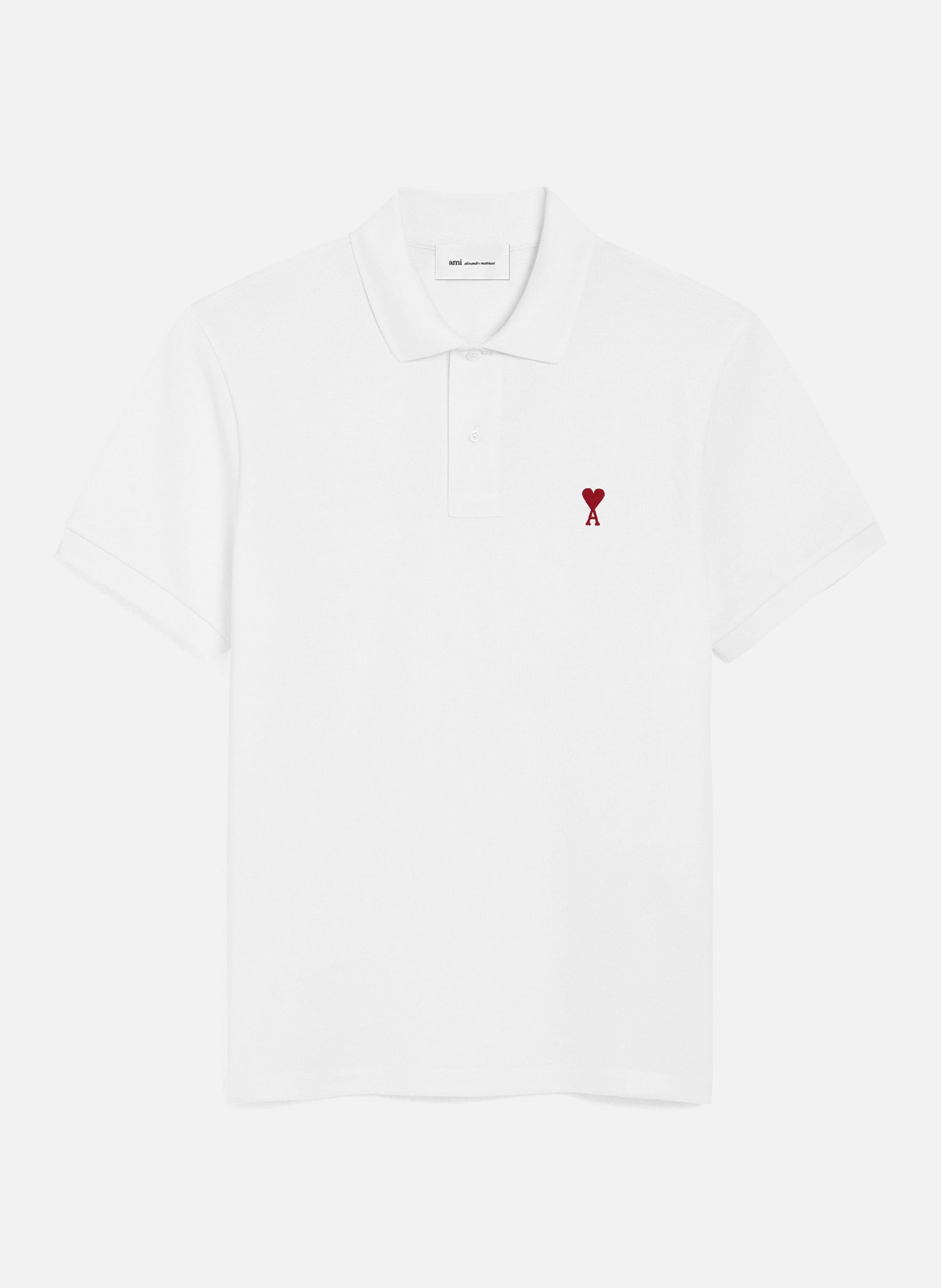 Polo ami de coeur unisexe  Blanc