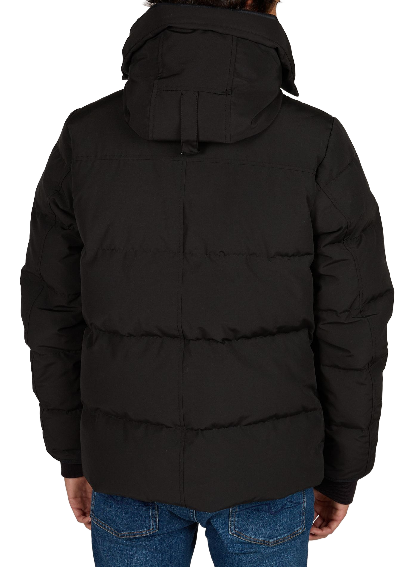 Parka Wyndham gewatteerde parka met capuchon CANADA GOOSE Zwart