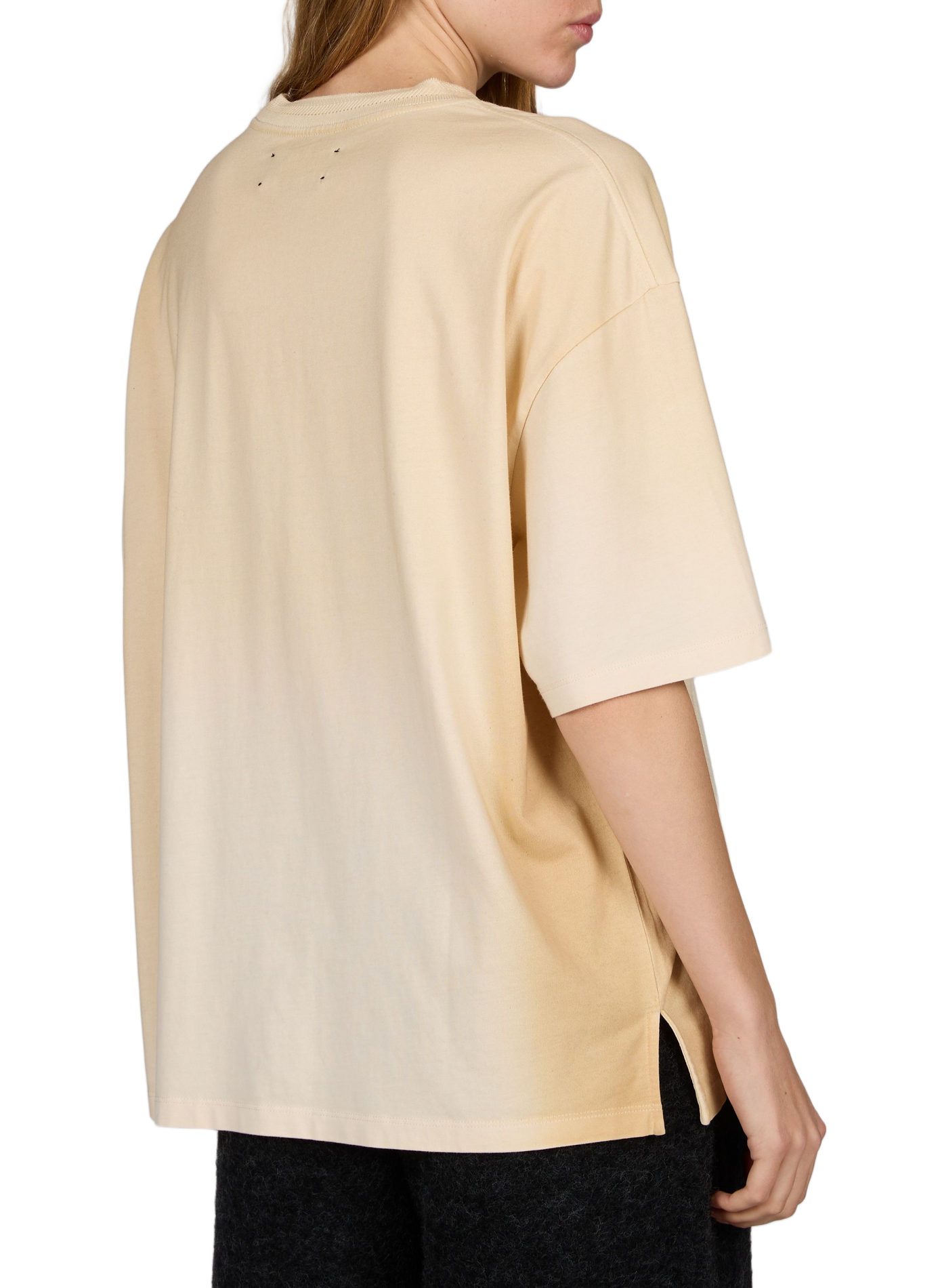 T-shirt oversize en coton AMIRI Blanc