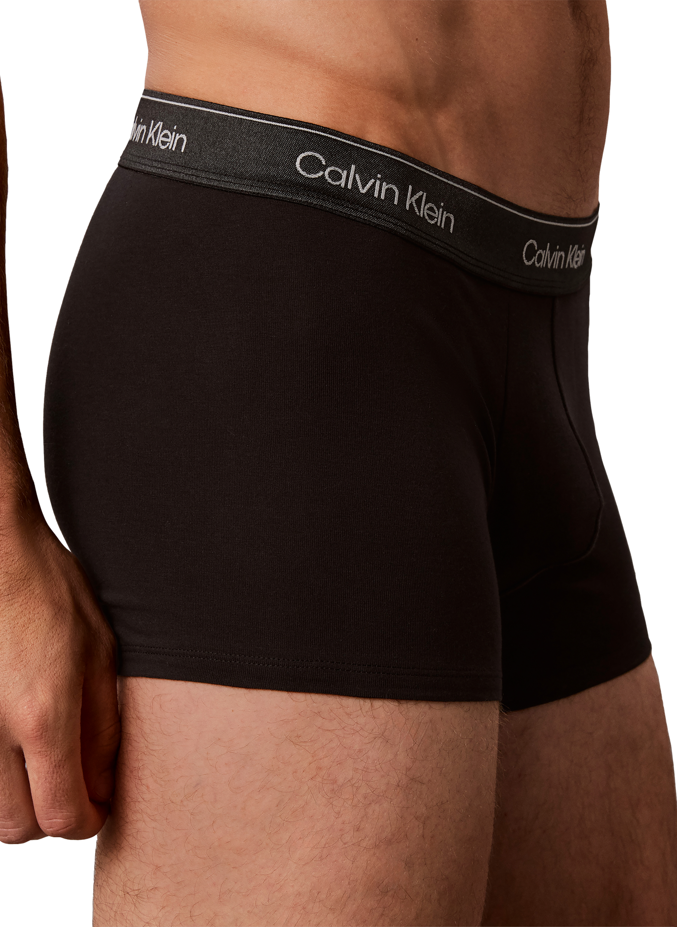Lot de 3 boxers unis CALVIN KLEIN Multicolour