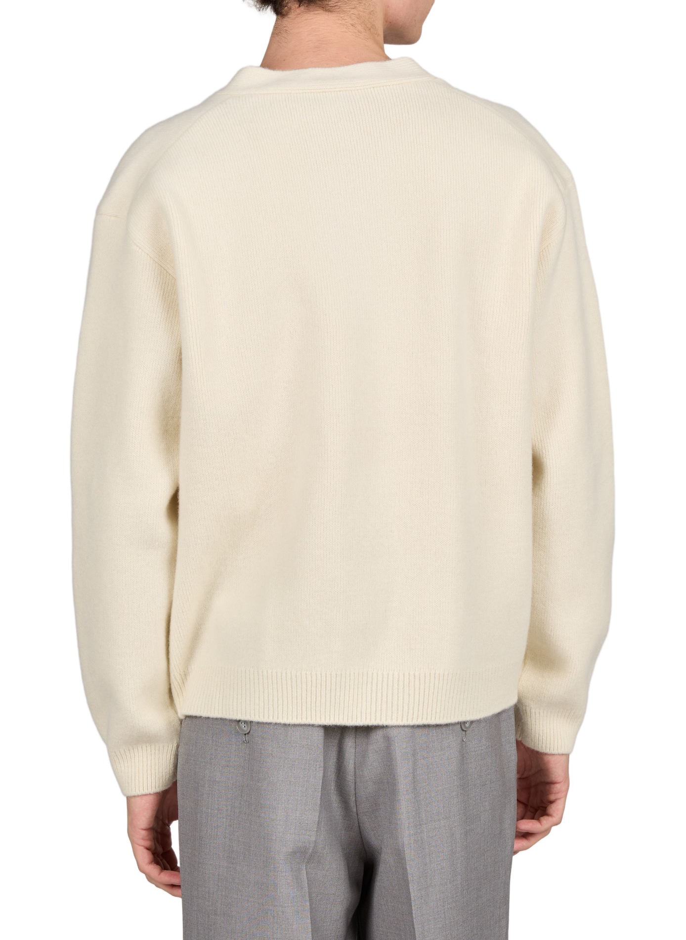 Straight wool vest MAISON KITSUNÉ White