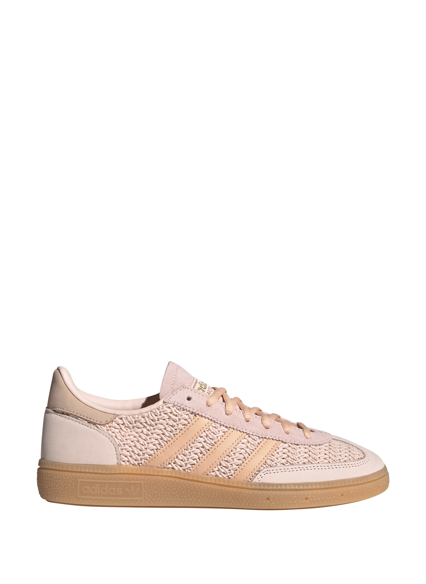 Low-top woven leather sneakers ADIDAS White