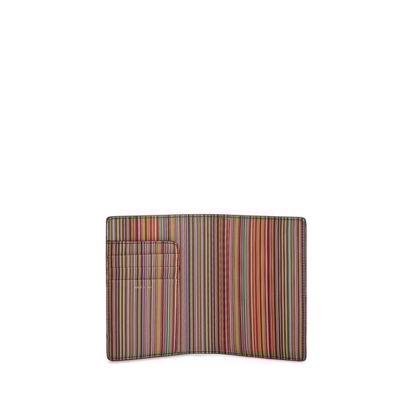 Porte-passeport en cuir