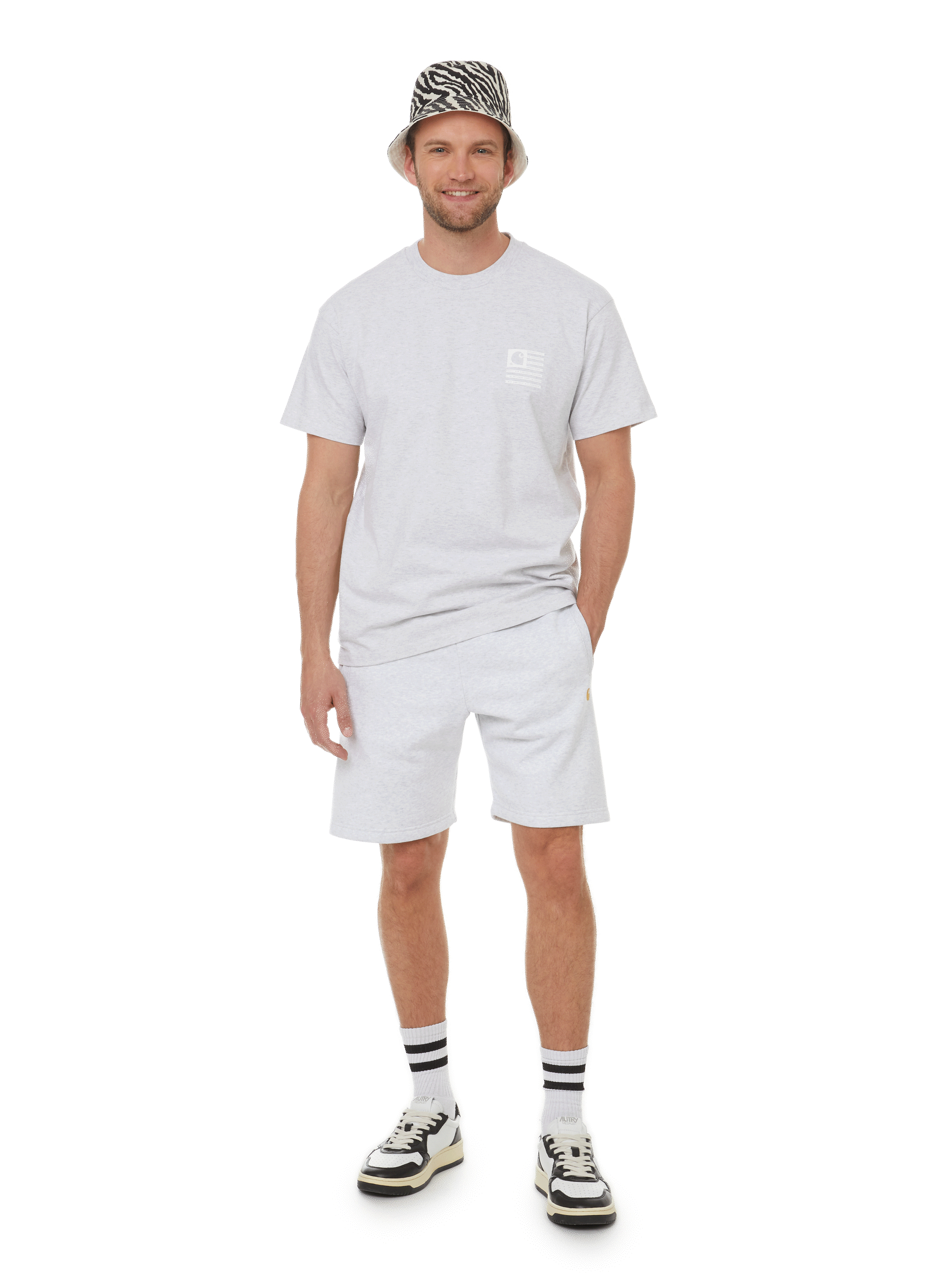 Bob à imprimé zébré en coton SAISON 1865 Multicolore