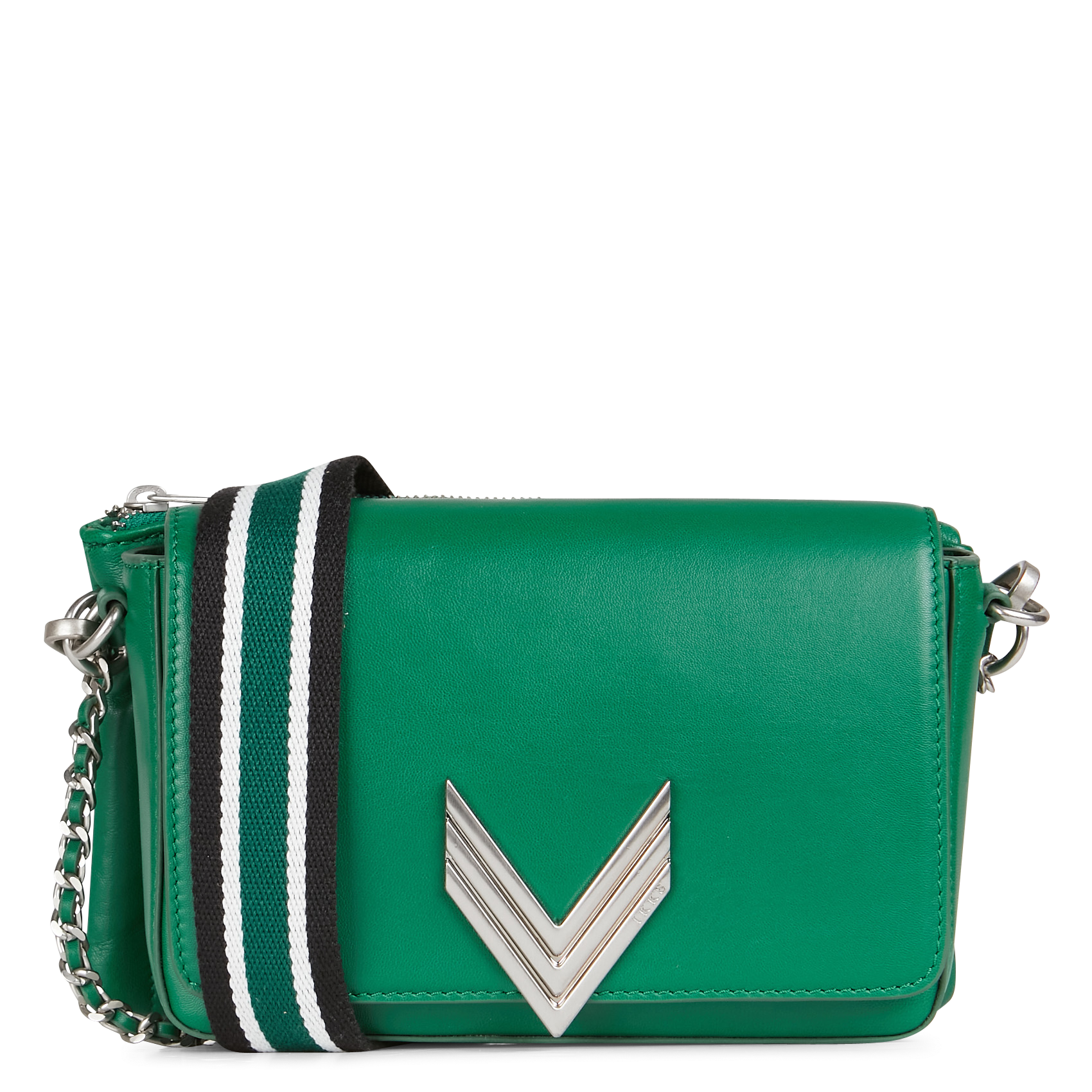 Sac bandoulière en cuir d'agneau 111 napoli