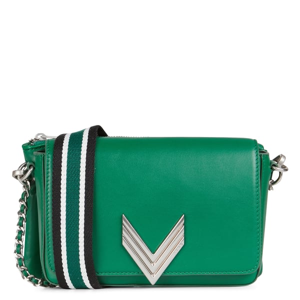 Sac bandoulière en cuir d'agneau 111 napoli