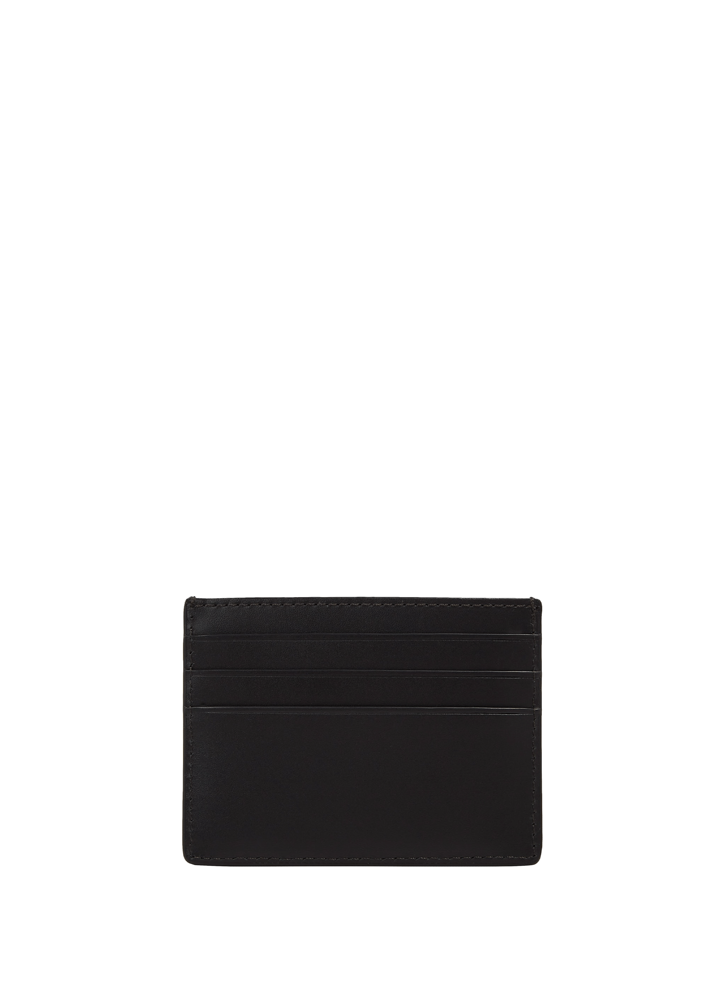 TOMMY HILFIGER Porte-cartes en cuir à logo  Noir