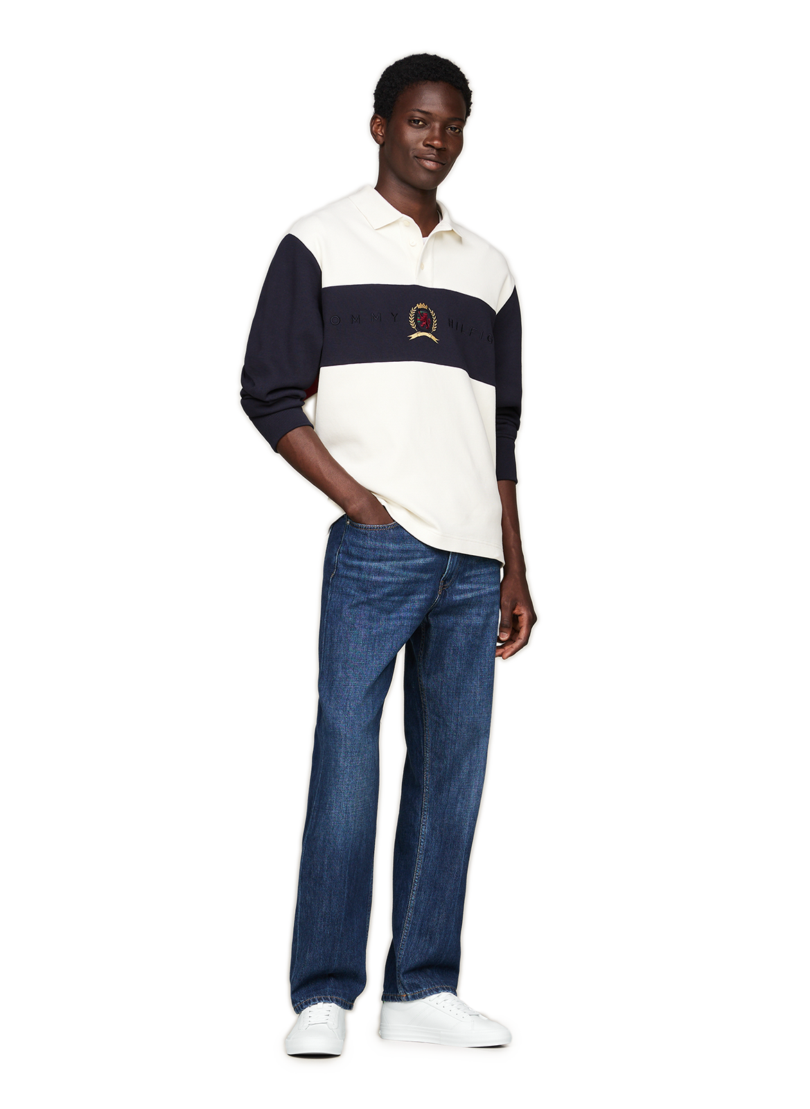 Leather sneakers TOMMY HILFIGER White