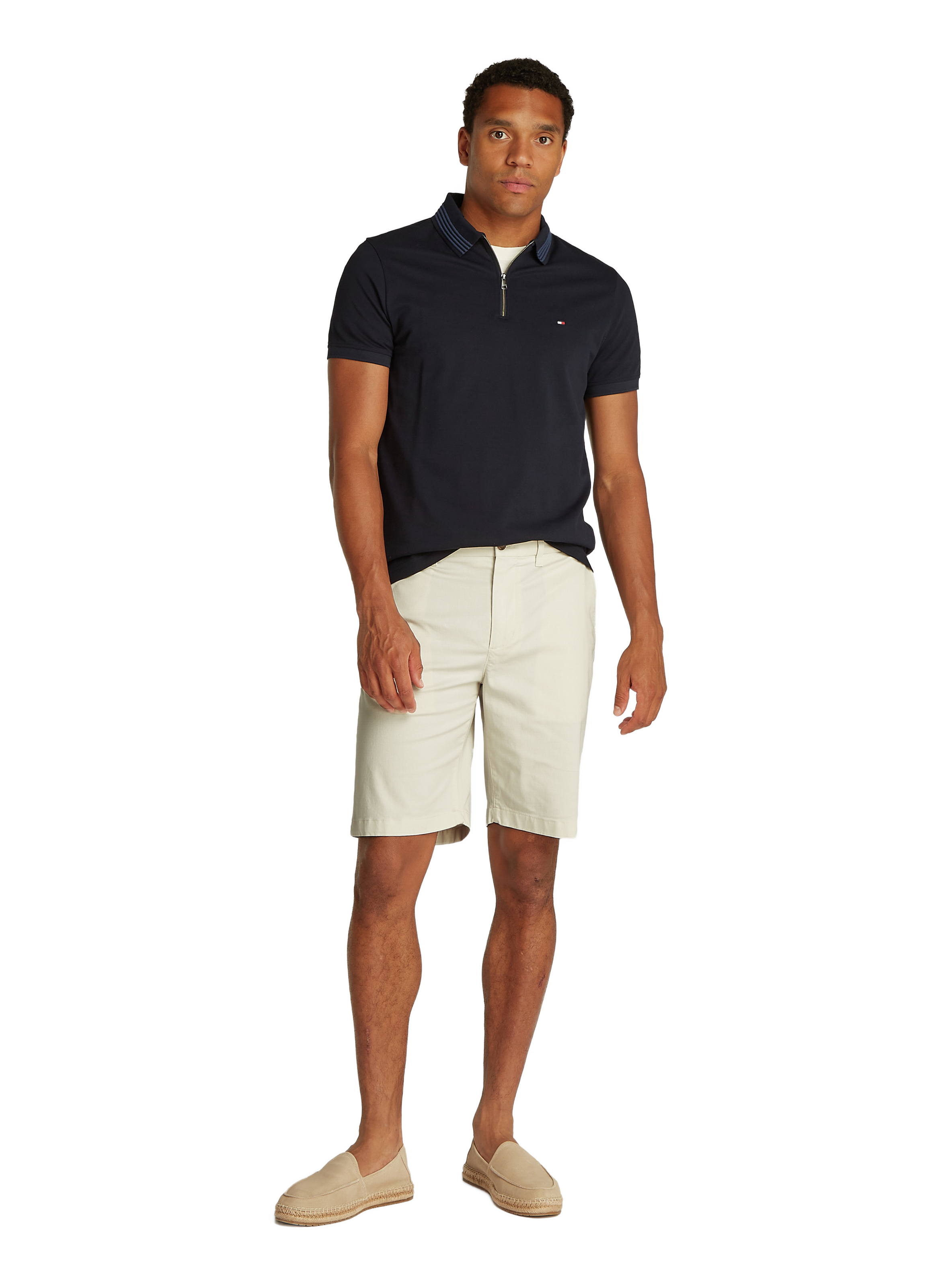 Short chino en coton TOMMY HILFIGER Blanc