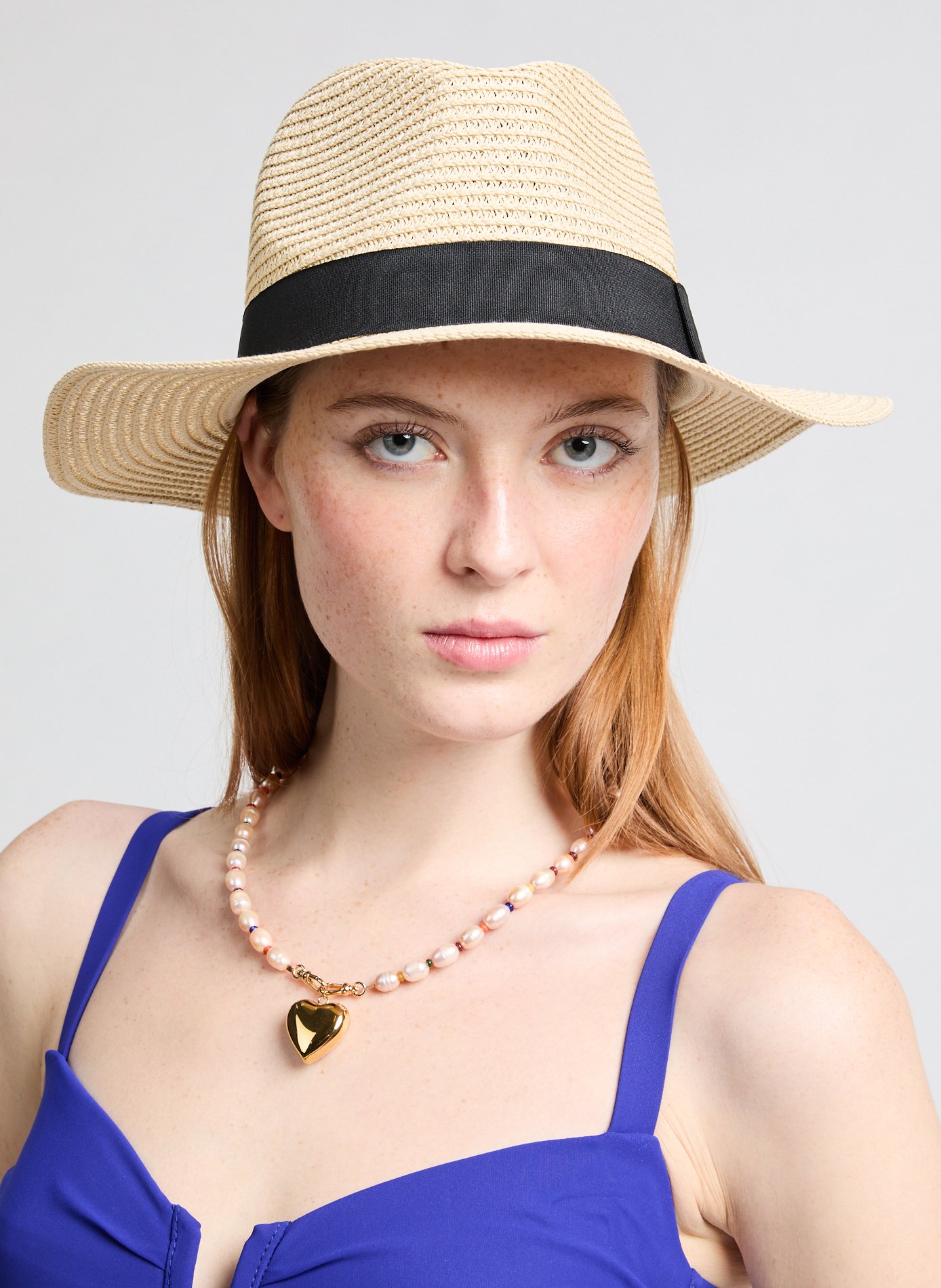 Chapeau en paille  SAISON 1865 Beige
