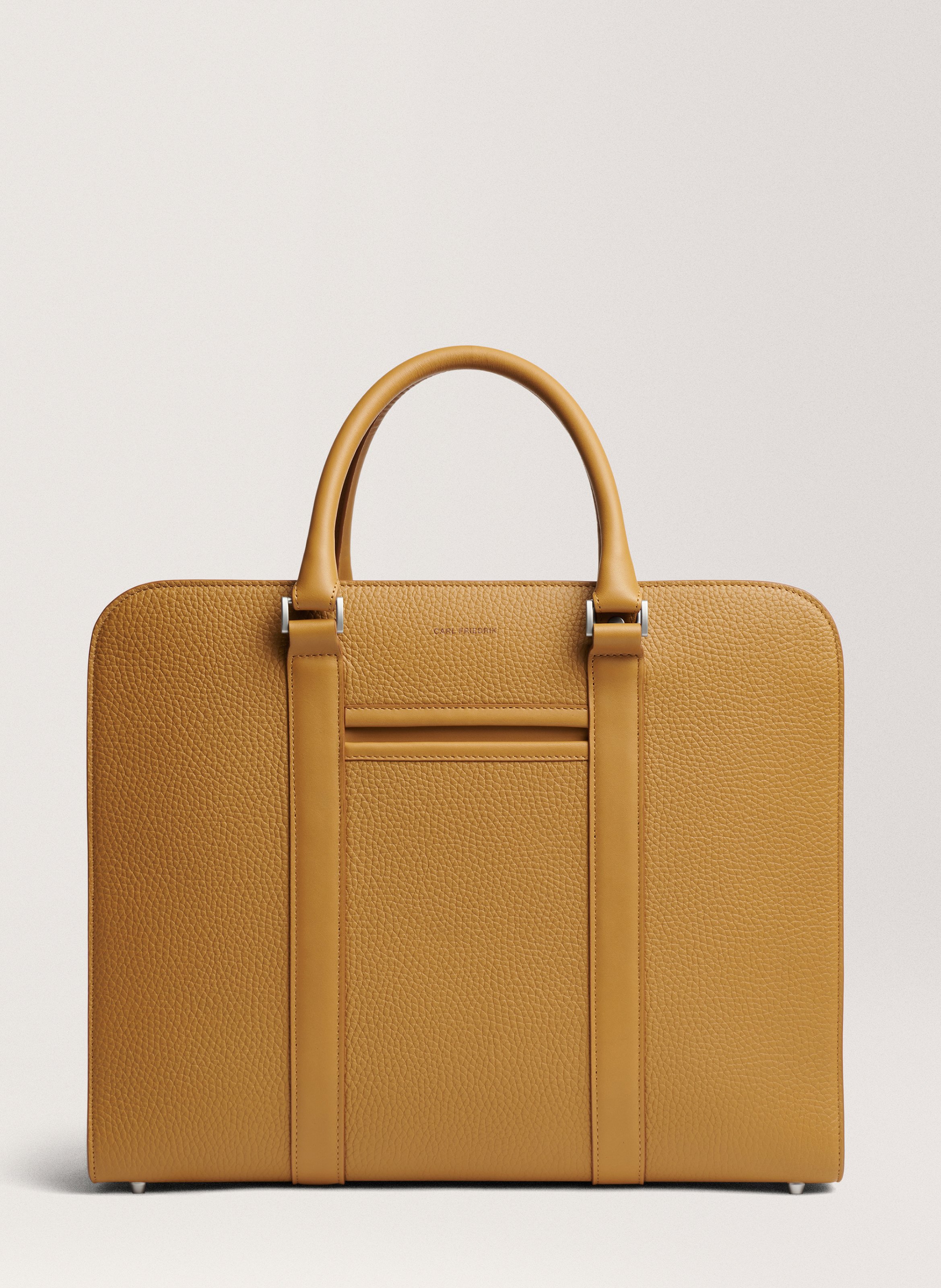 Porte-documents 'Palissy Briefcase' en cuir grainé CARL FRIEDRIK Jaune