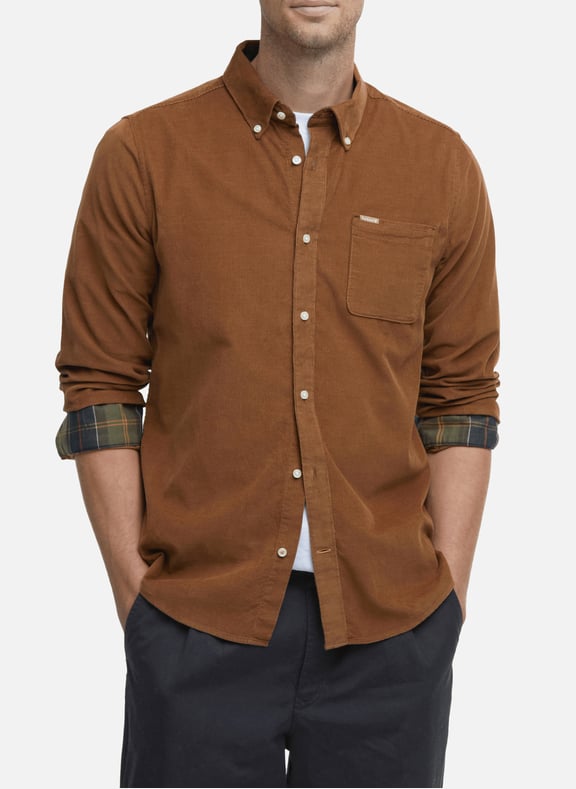 Cotton shirt Beige by BARBOUR BARBOUR Cotton shirt Beige