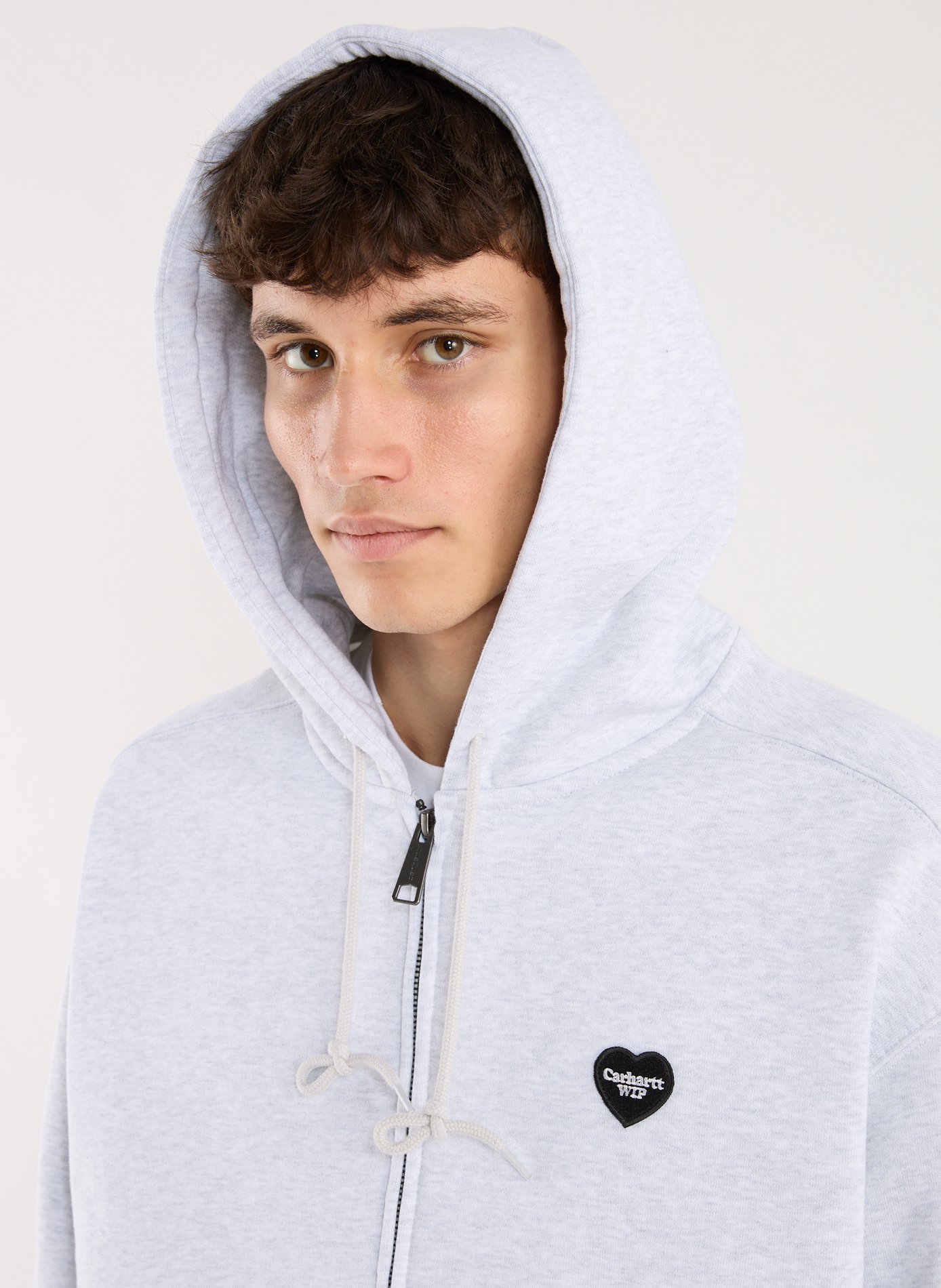 Hoodie à capuche Heart CARHARTT WIP Gris
