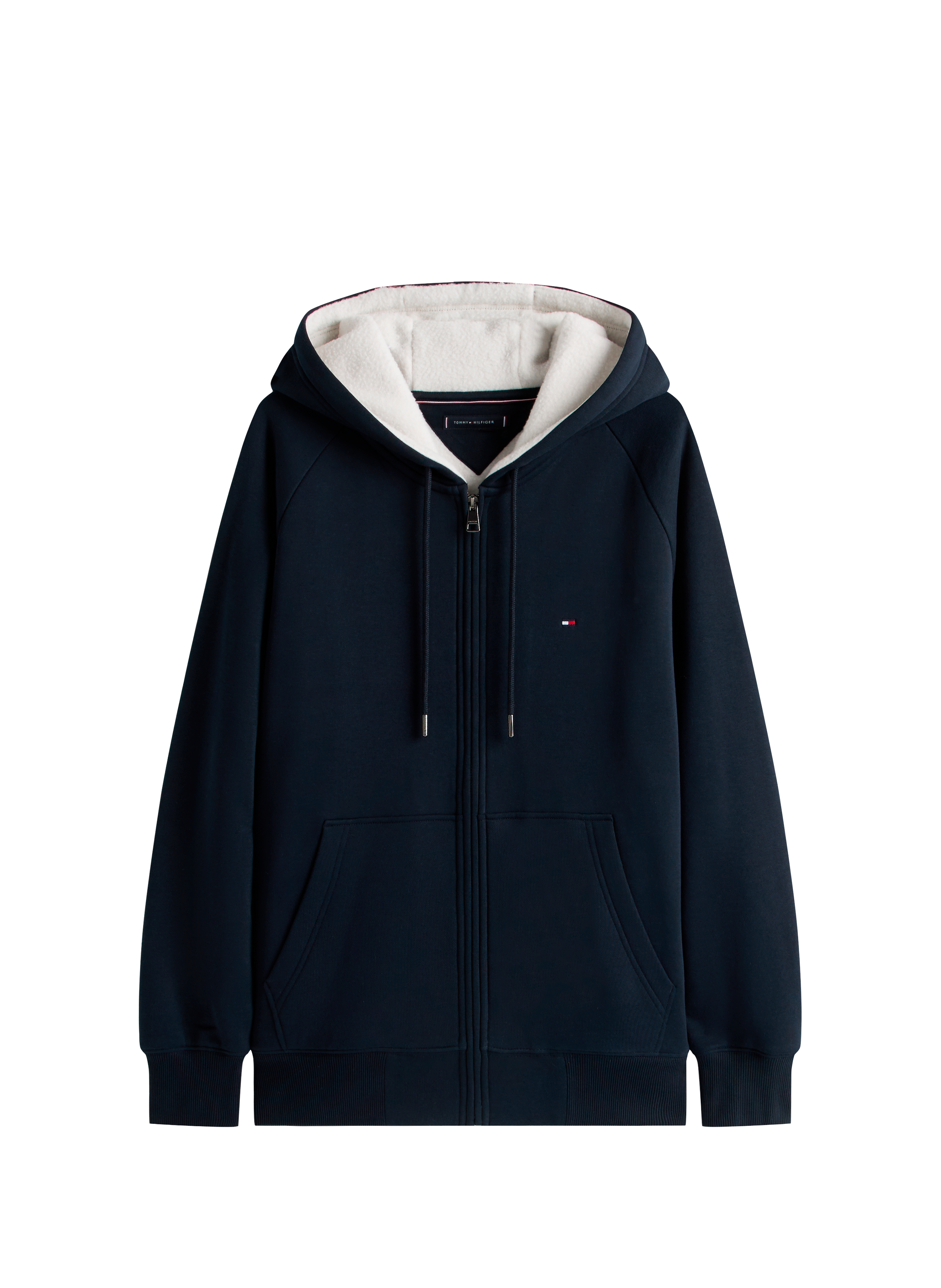 Sweatshirt en coton mélangé TOMMY HILFIGER Bleu