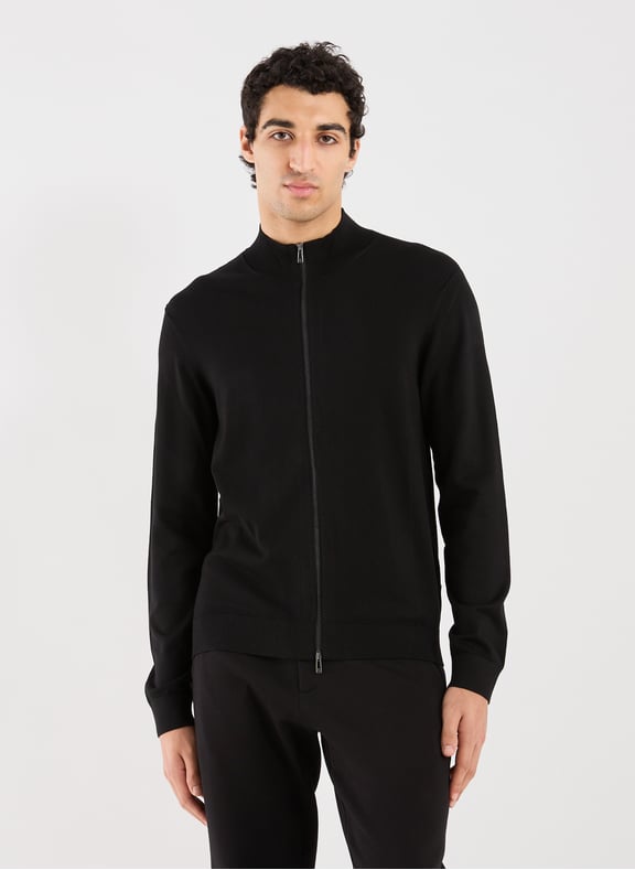 Gilet uni Noir by ARMANI EXCHANGE ARMANI EXCHANGE Gilet uni Noir
