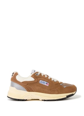 Baskets bi-matière en cuir mélangé AUTRY Baskets bi-matière en cuir mélangé AUTRY