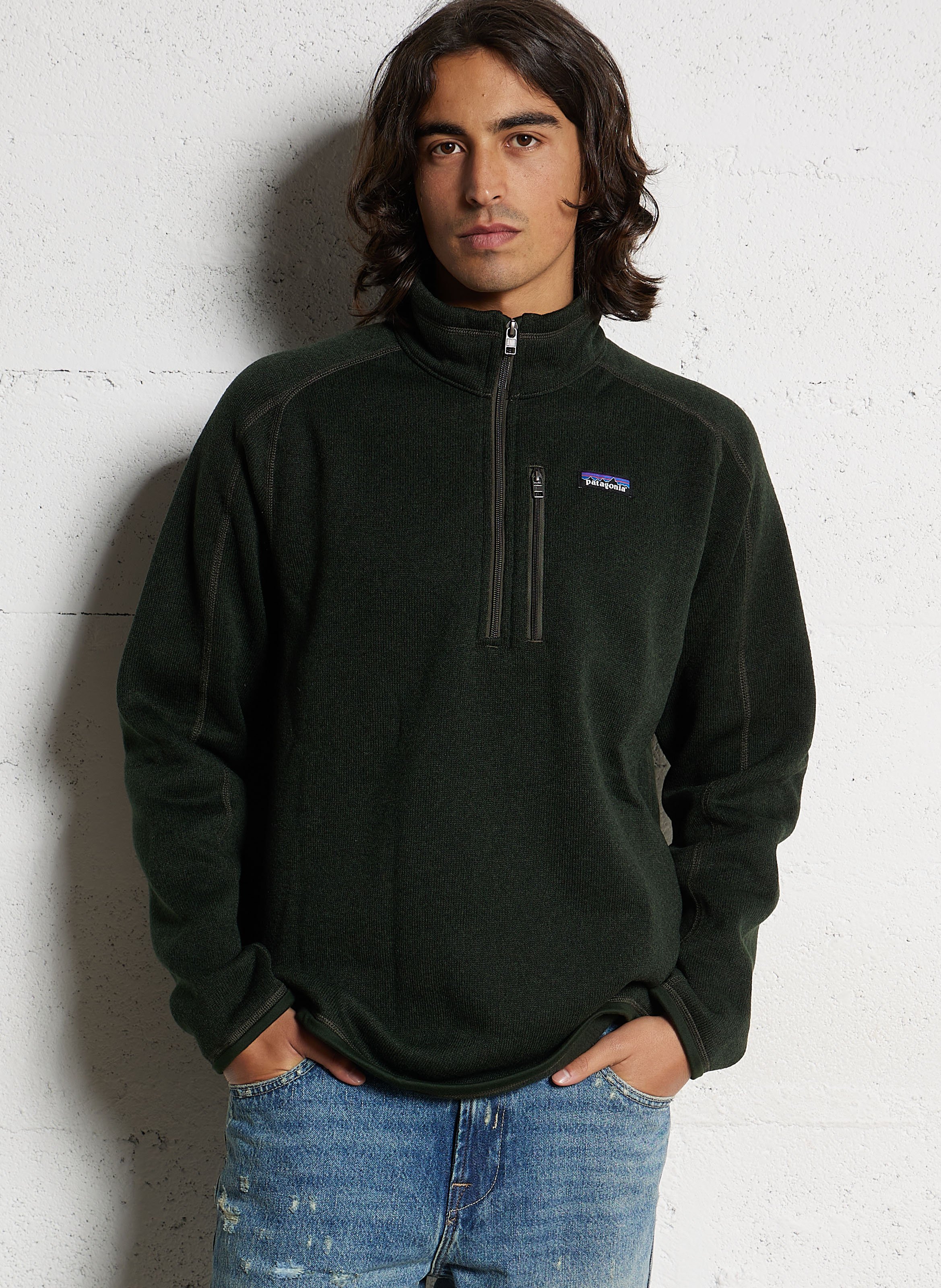 Pull col montant better PATAGONIA Vert