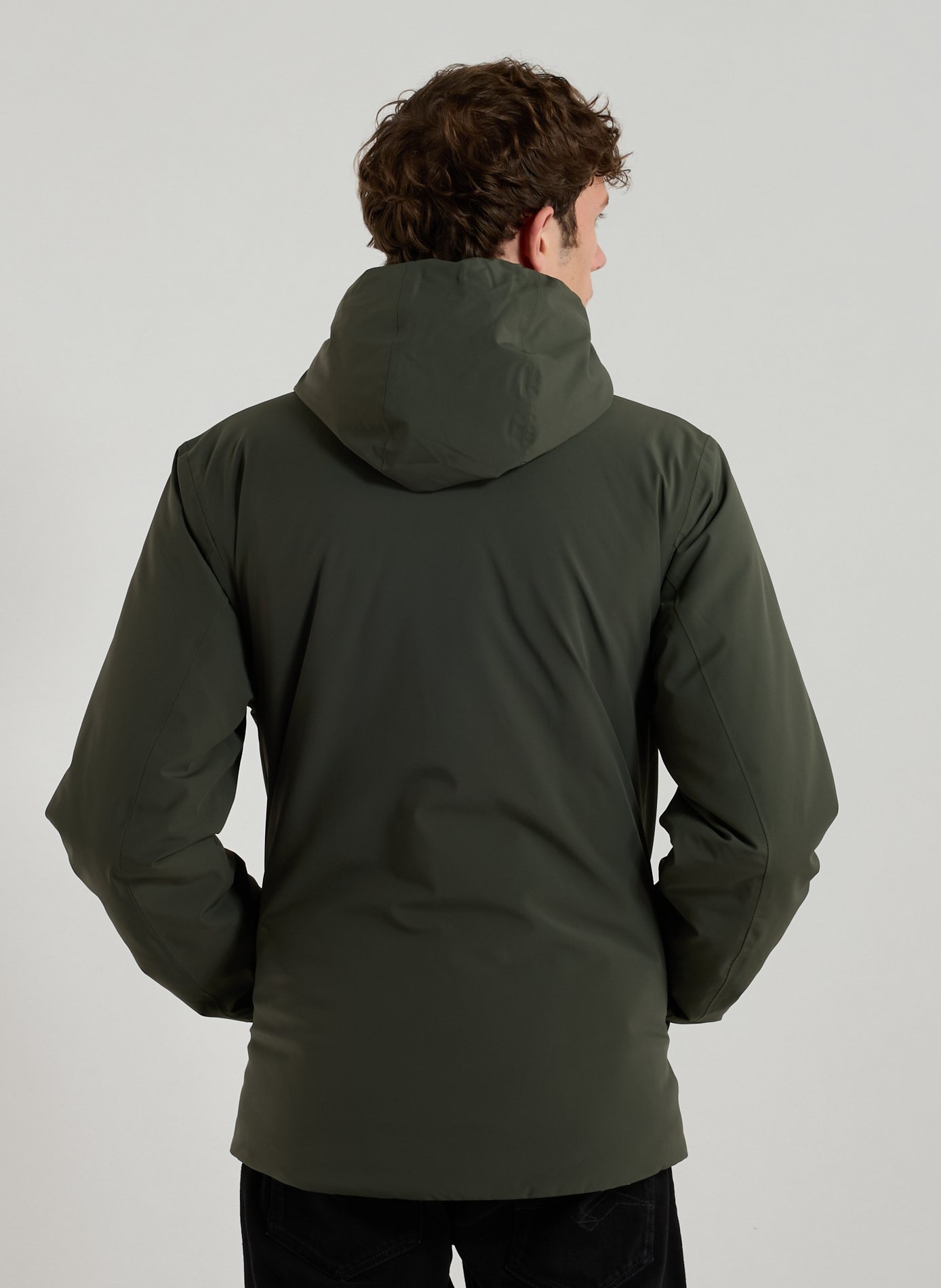 Blouson réversible à capuche K-WAY Kaki