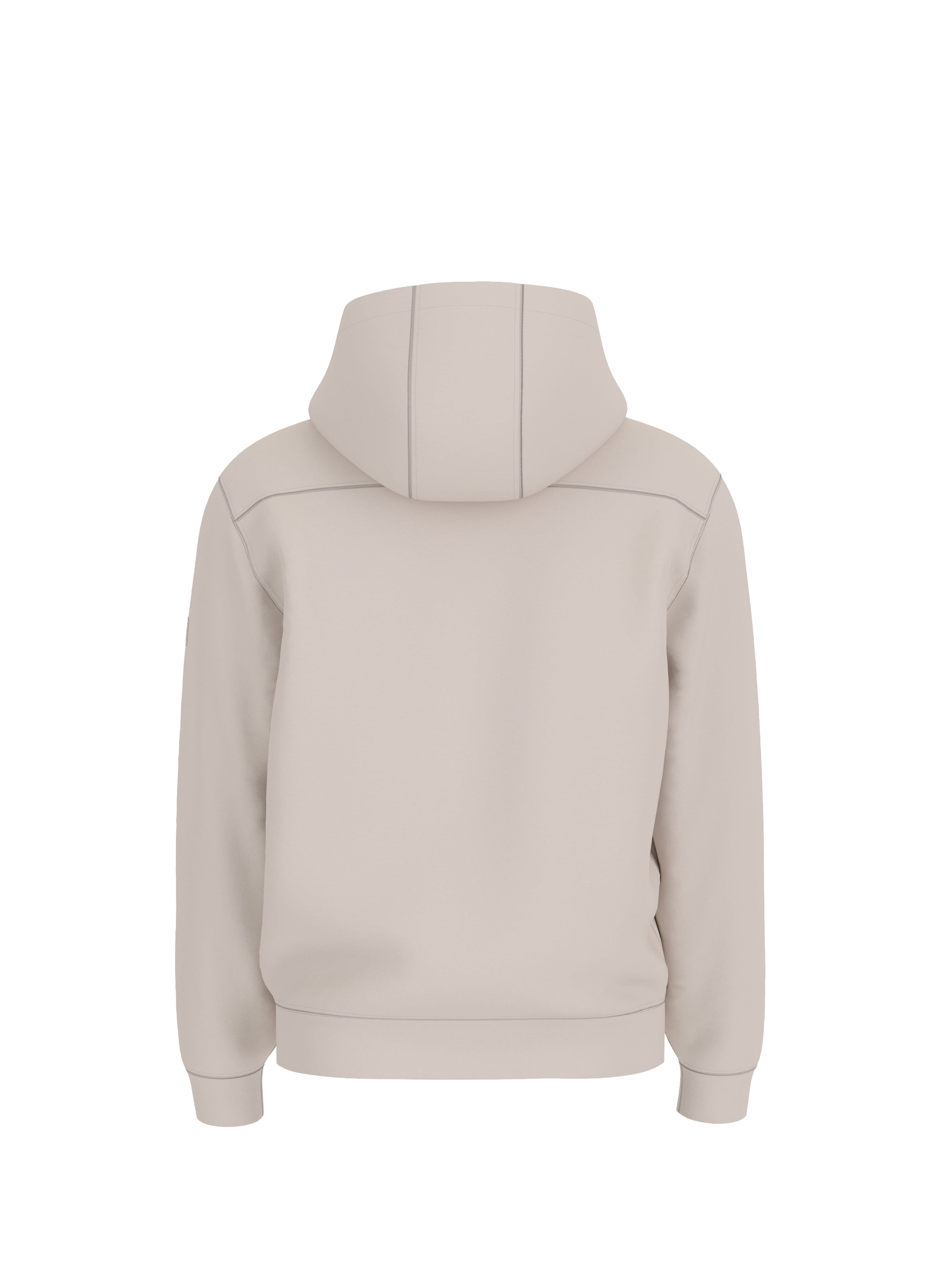 Zip-up hoodie sweatshirt GUESS Beige