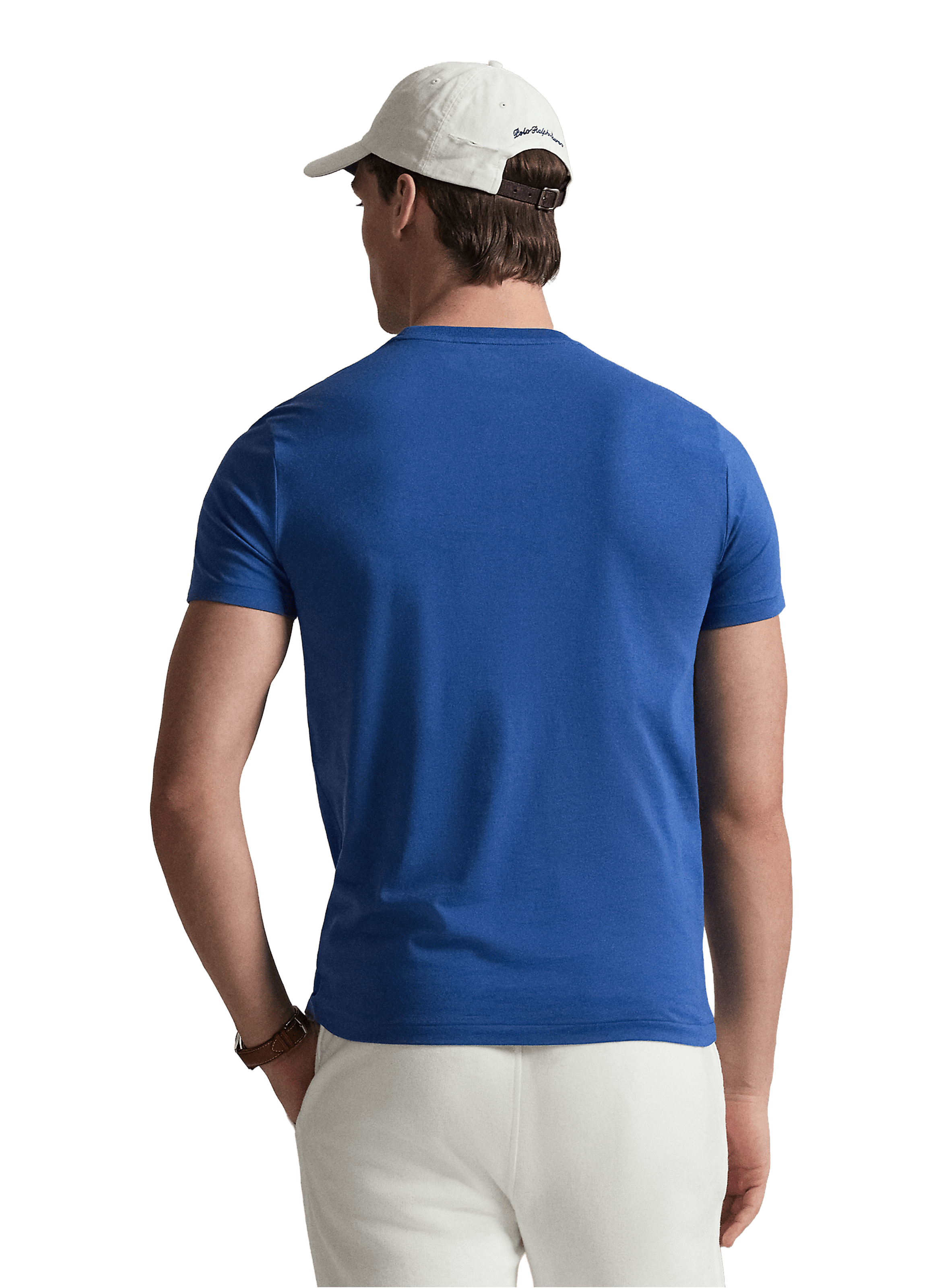 Cotton round-neck T-shirt POLO RALPH LAUREN Blue