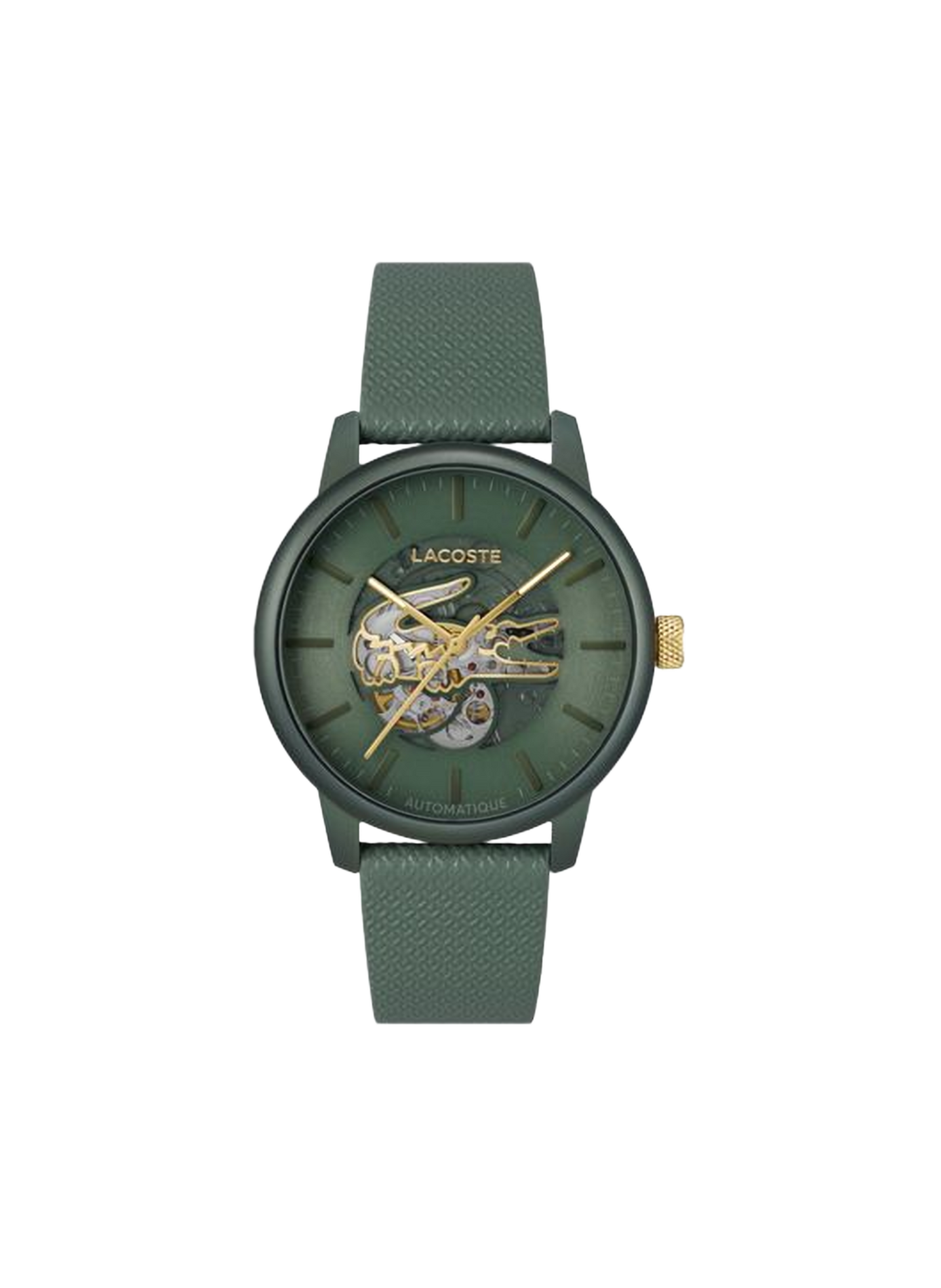 Montre automatique Lacoste.12.12 en cuir LACOSTE MONTRES Vert