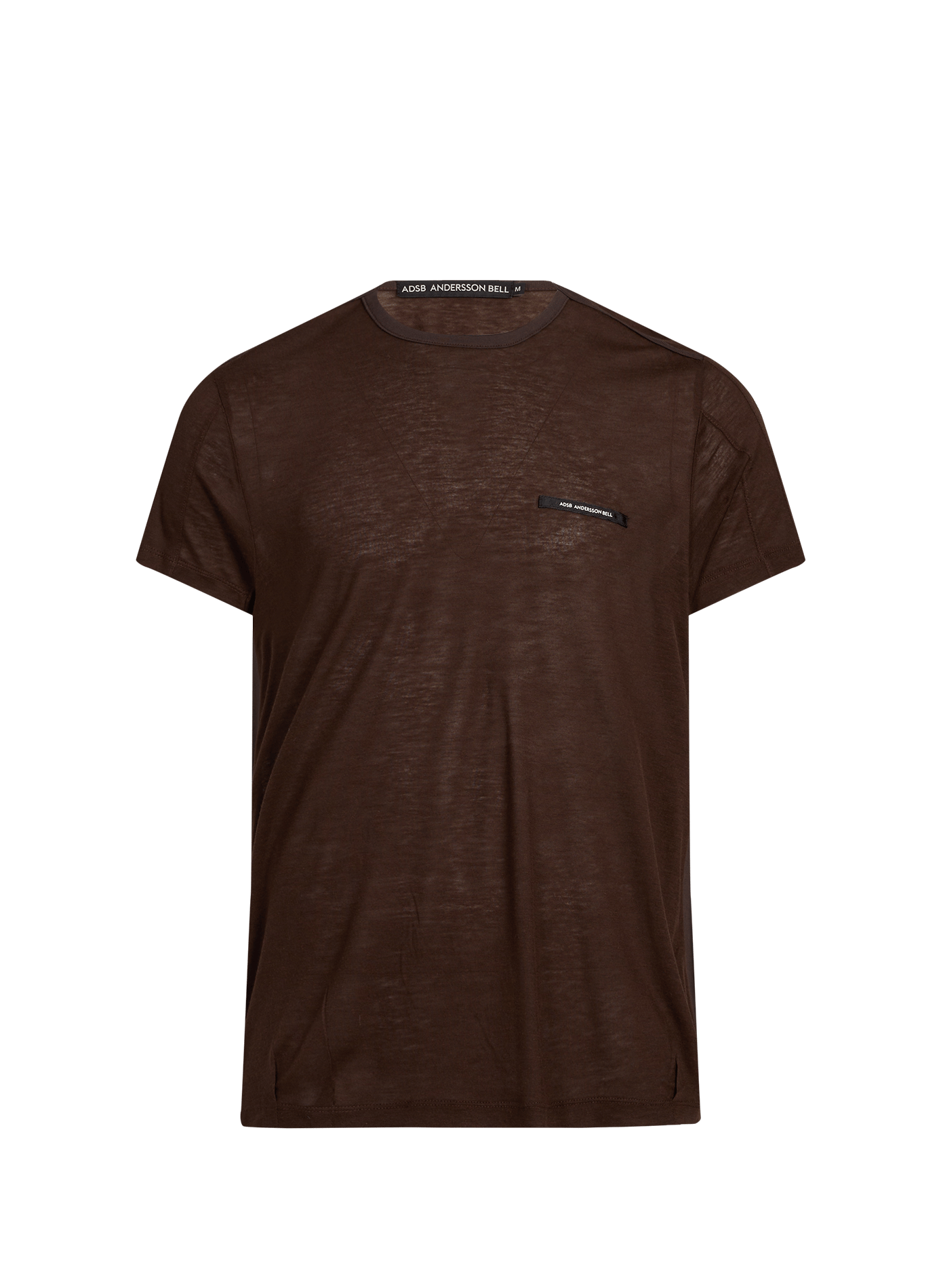 T-shirt droit en laine mélangée ANDERSSON BELL Multicolore